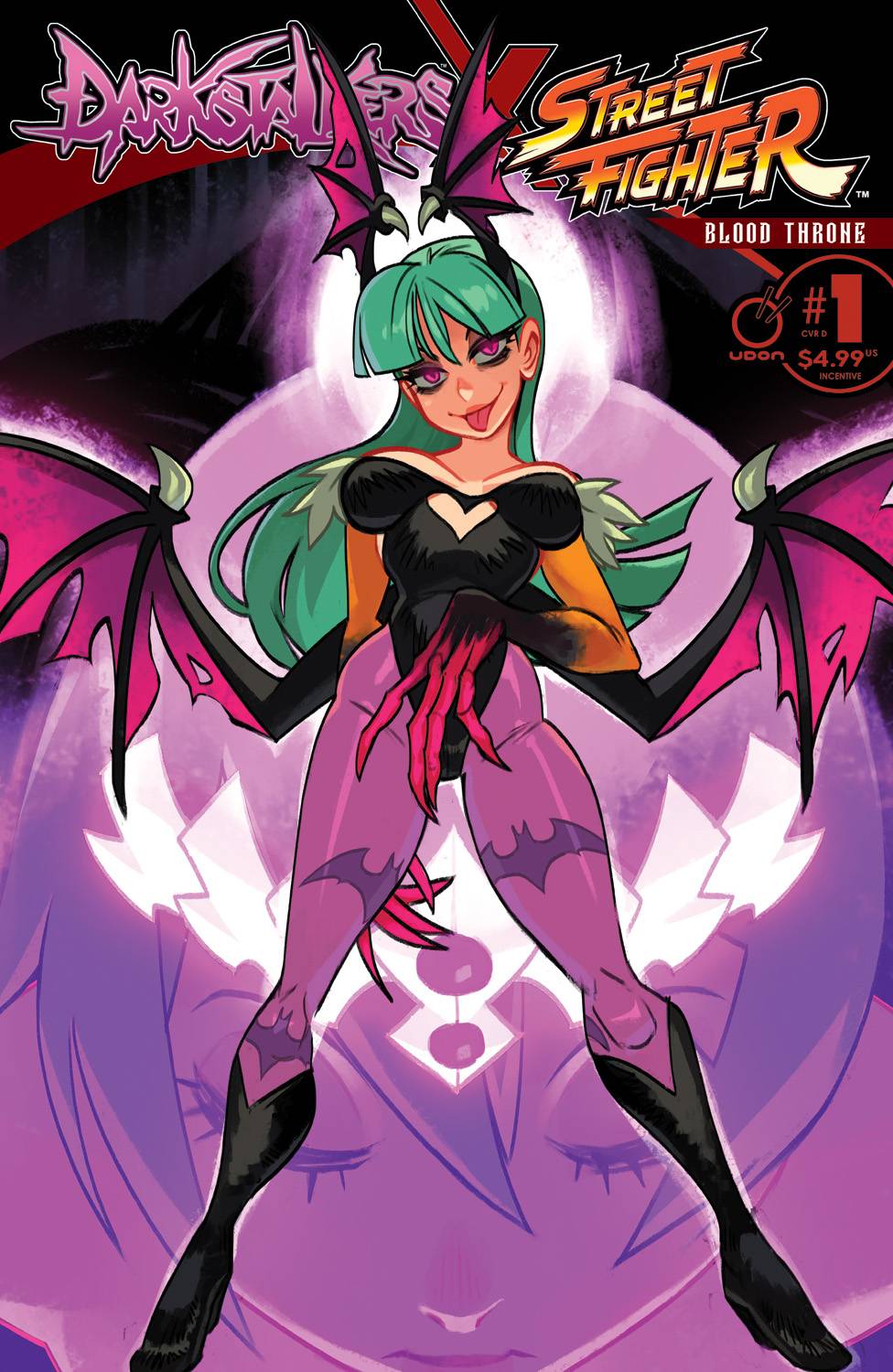 DARKSTALKERS X STREET FIGHTER BLOOD THRONE #1 CVR D 5 COPY (