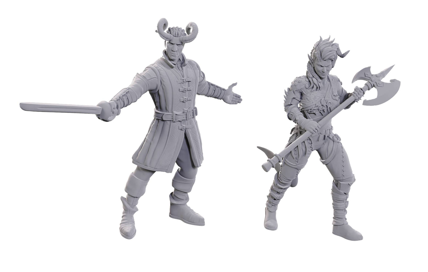 D&D NOLZURS MINIS BALDURS GATE 3 WYLL & KARLACH (C: 0-1-2)