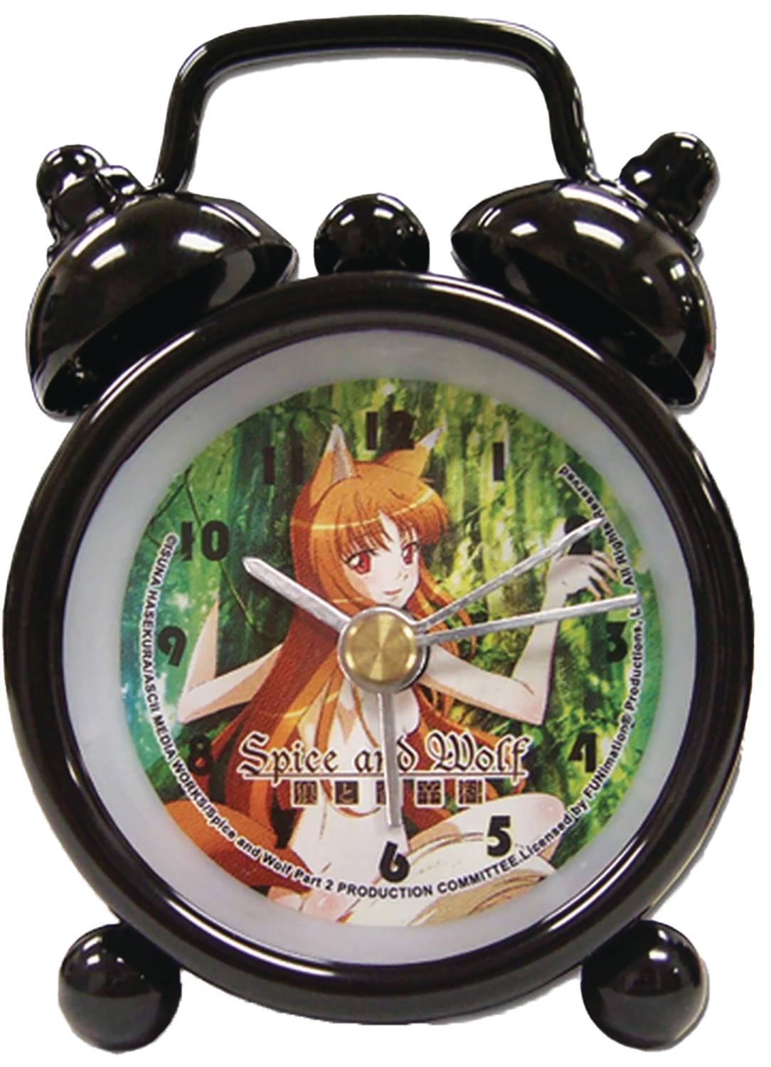 SPICE AND WOLF HOLO DESK CLOCK (NET) (C: 1-1-2)