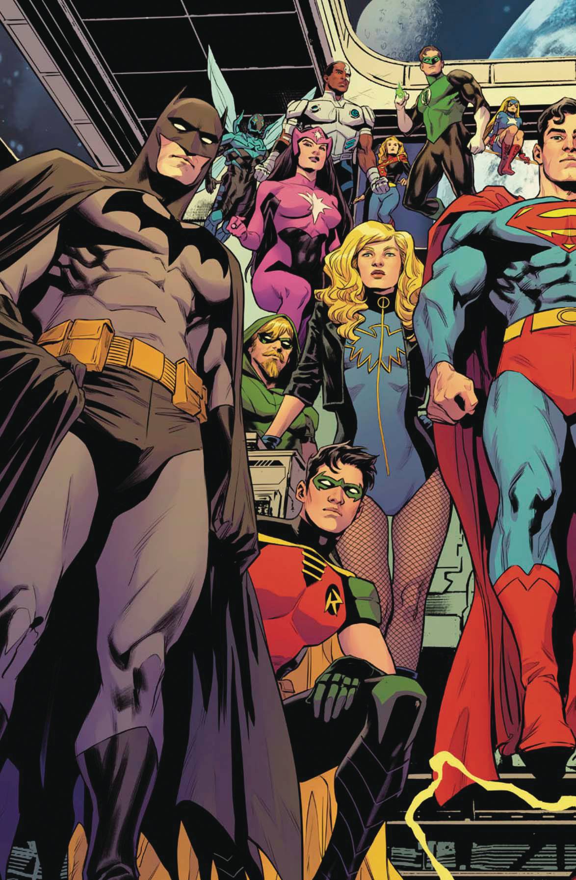 JUSTICE LEAGUE UNLIMITED #7 CVR G INC 1:25 TRAVIS MOORE CSV