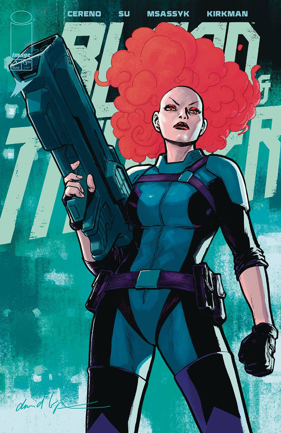 BLOOD & THUNDER #1 CVR B DAVID LOPEZ VAR
