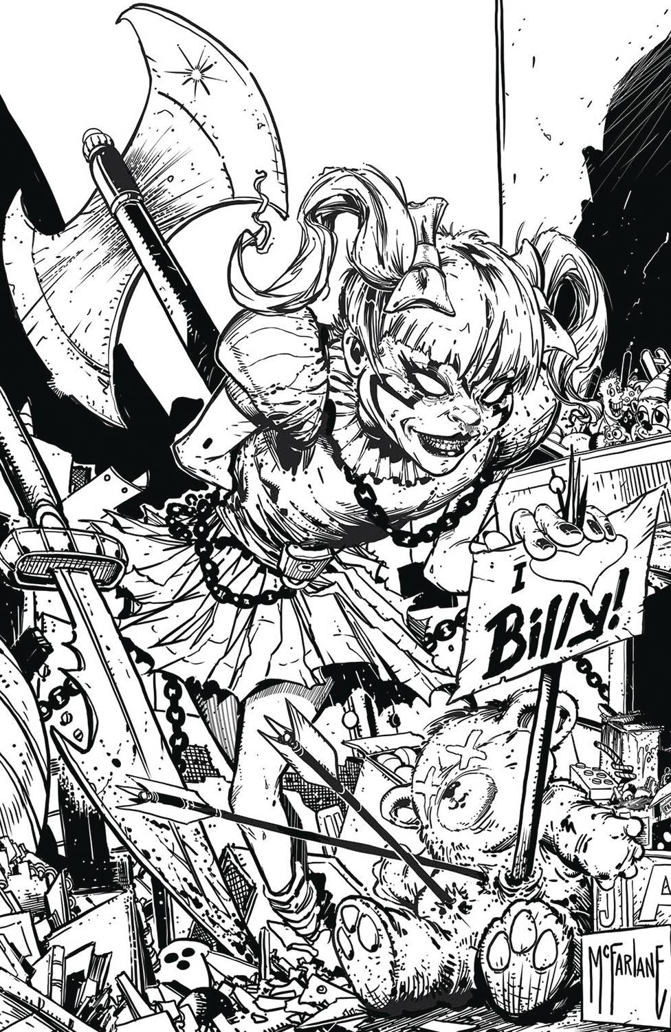 SPAWN THE CURSE OF SHERLEE JOHNSON #1 CVR C MCFARLANE VIRGIN