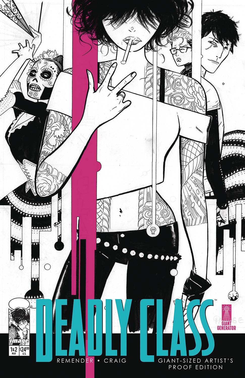 DEADLY CLASS GIANT SIZED ARTISTS PROOF EDITION CVR B INC 1:4