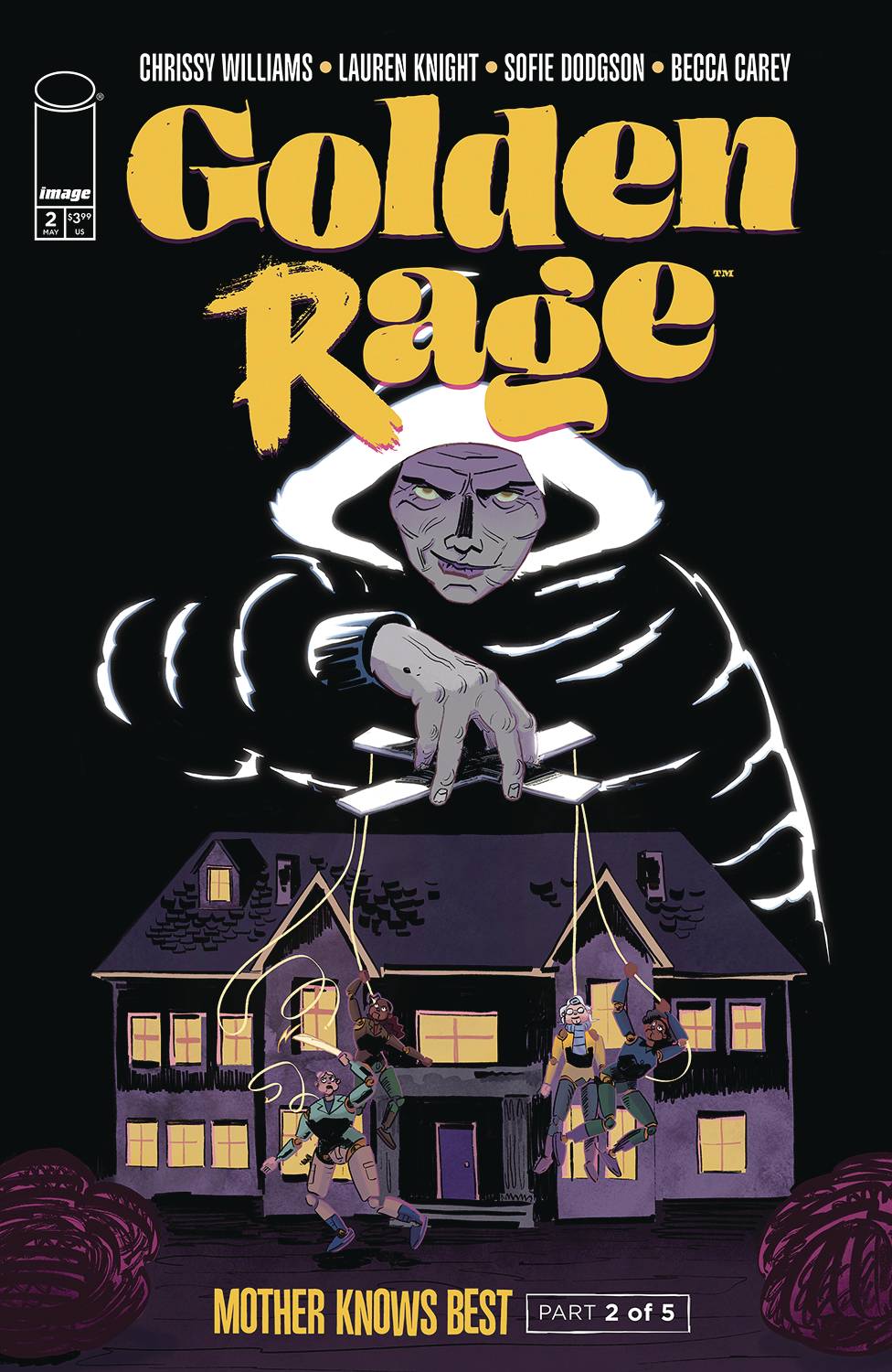 GOLDEN RAGE MOTHER KNOWS BEST #2 (OF 5) CVR A KNIGHT (MR)