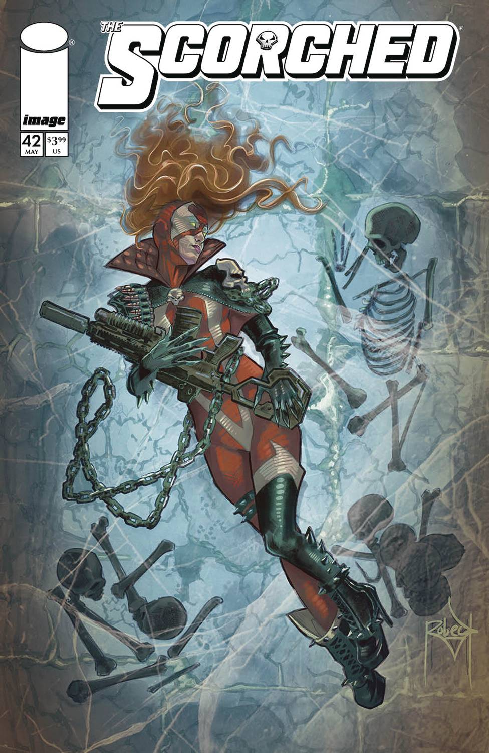 SPAWN SCORCHED #42 CVR A THADDEUS ROBECK