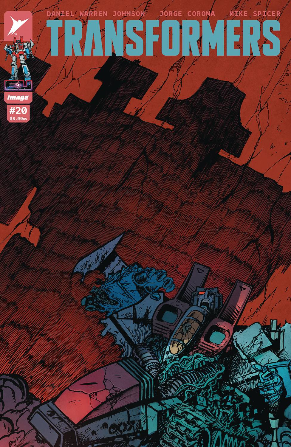 TRANSFORMERS #20 CVR A DANIEL WARREN JOHNSON & MIKE SPICER