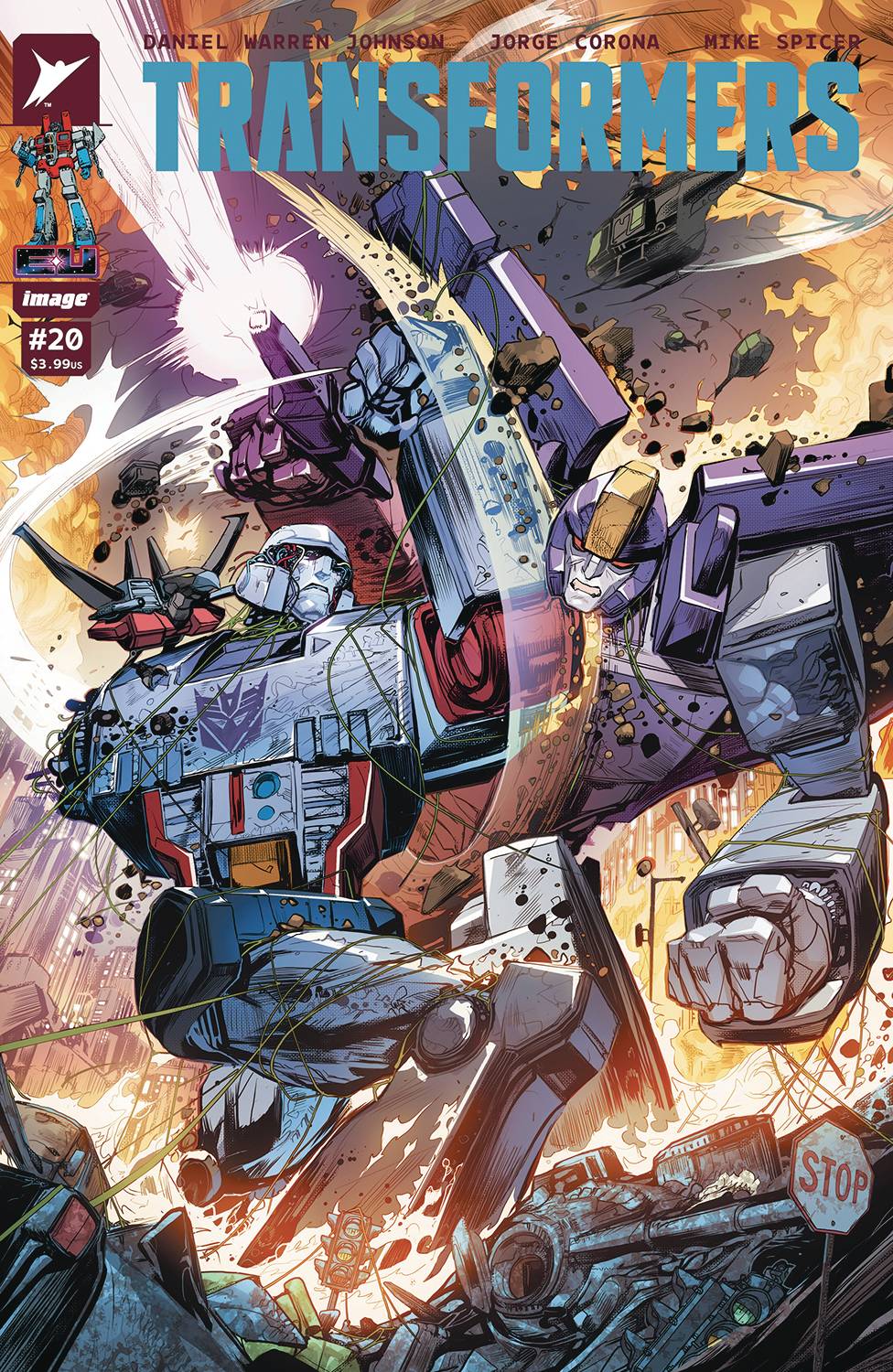 TRANSFORMERS #20 CVR D INC 1:25 HOWARD PORTER VAR
