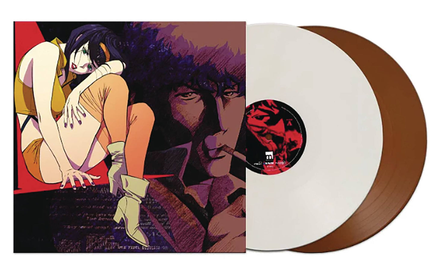 COWBOY BEBOP OST WHITE AND BROWN VINYL LP (NET) (C: 1-1-2)