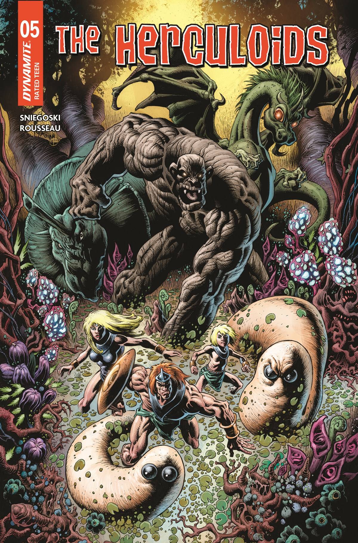 HERCULOIDS #5 CVR D HOTZ (C: 1-0-0)