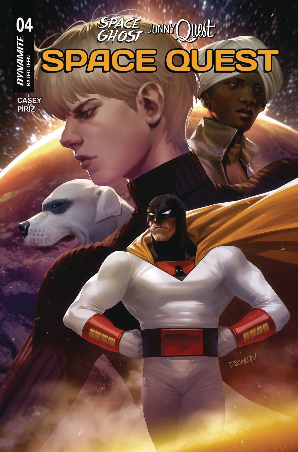 SPACE GHOST JONNY QUEST SPACE QUEST #4 CVR C CHEW (C: 1-0-0)