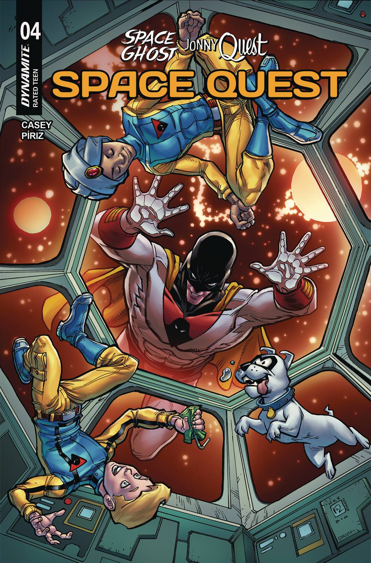 SPACE GHOST JONNY QUEST SPACE QUEST #4 CVR E HARDIN (C: 1-0-