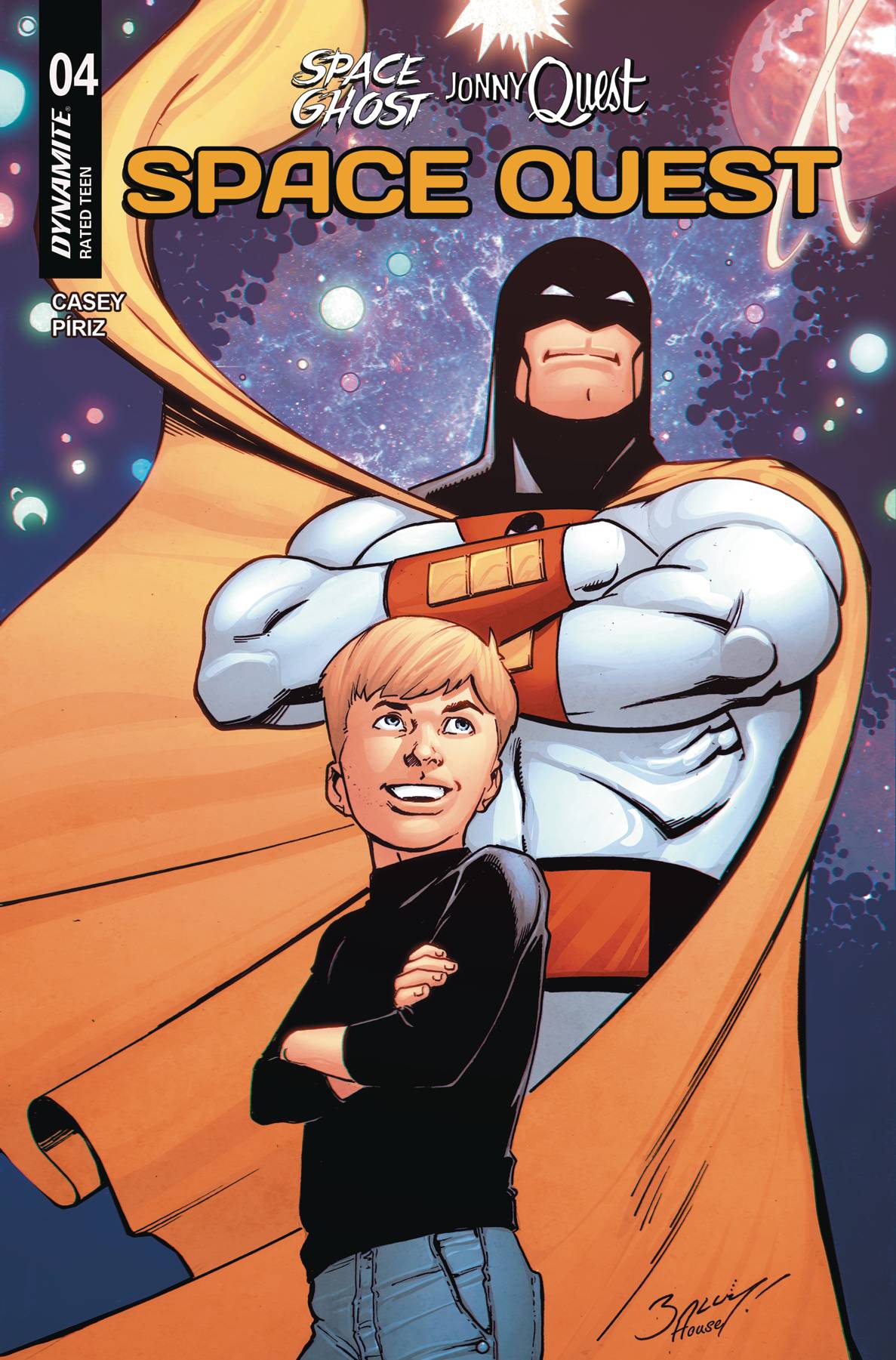 SPACE GHOST JONNY QUEST SPACE QUEST #4 CVR H 10 COPY INCV BA