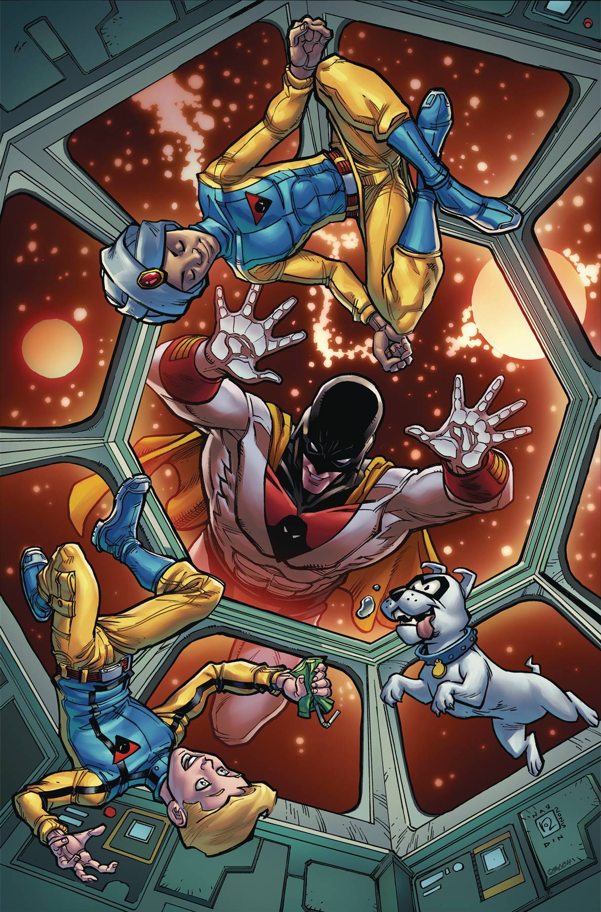 SPACE GHOST JONNY QUEST SPACE QUEST #4 CVR I 10 COPY INCV HA