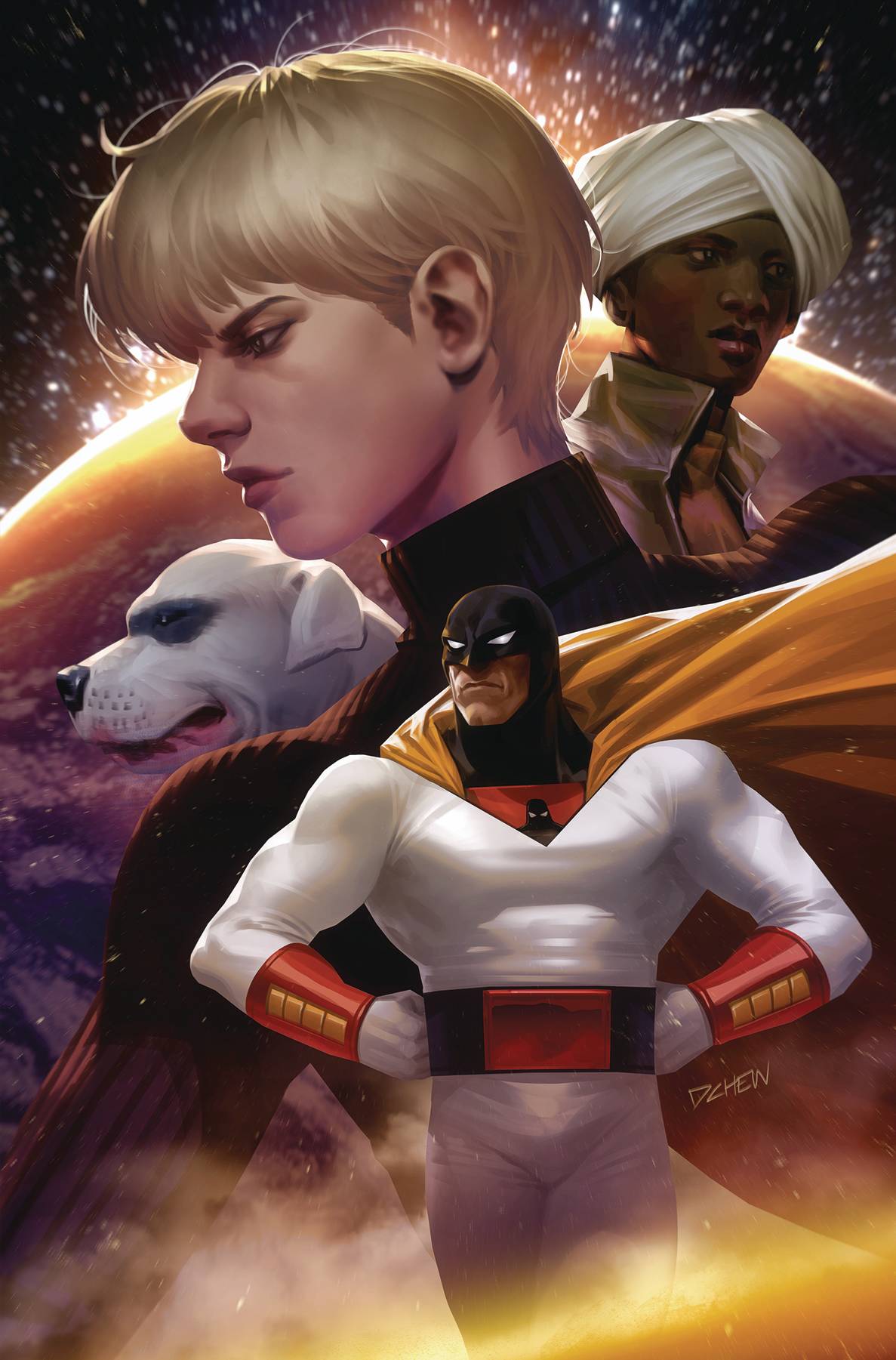 SPACE GHOST JONNY QUEST SPACE QUEST #4 CVR M 15 COPY INCV CH