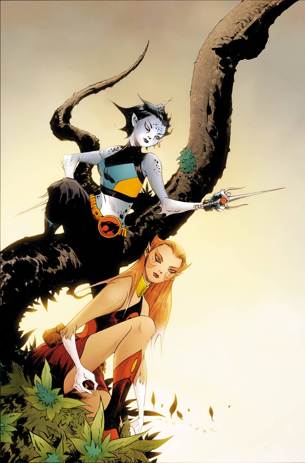 THUNDERCATS LOST #4 CVR I 10 COPY INCV LEE & CHUNG VIRGIN (C