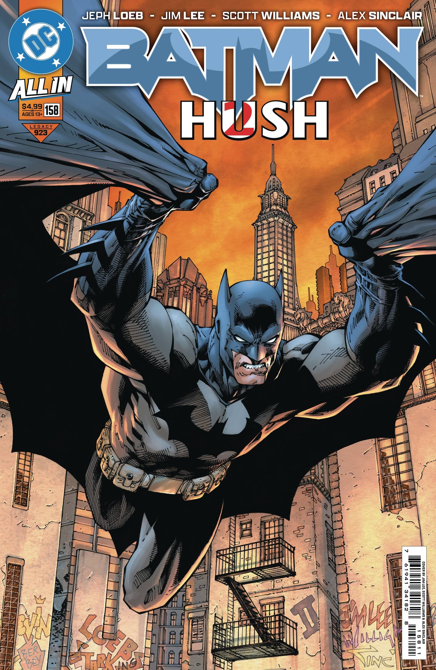BATMAN #158 JIM LEE UNLOCK BUNDLE 25 (NET)