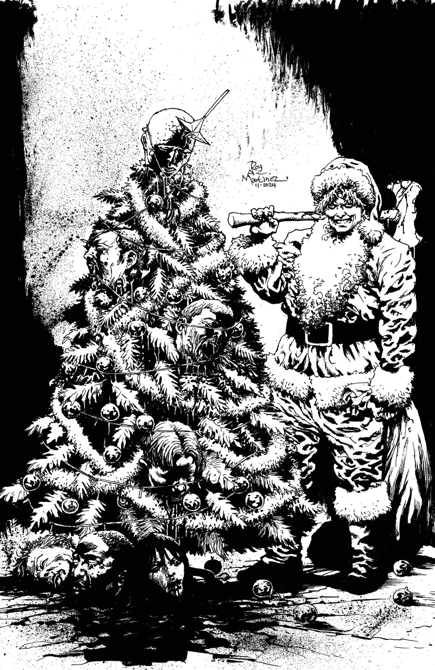 SNDN DARK WINTER #1 CVR E B&W LTD ED 1/350 (MR)
