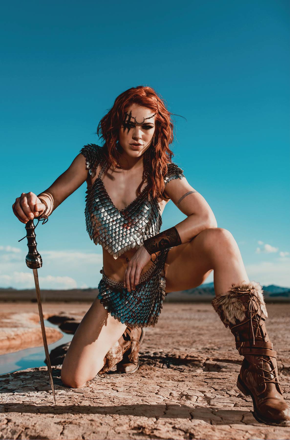 RED SONJA NOIR #1 CVR G 10 COPY INCV COSPLAY VIRGIN
