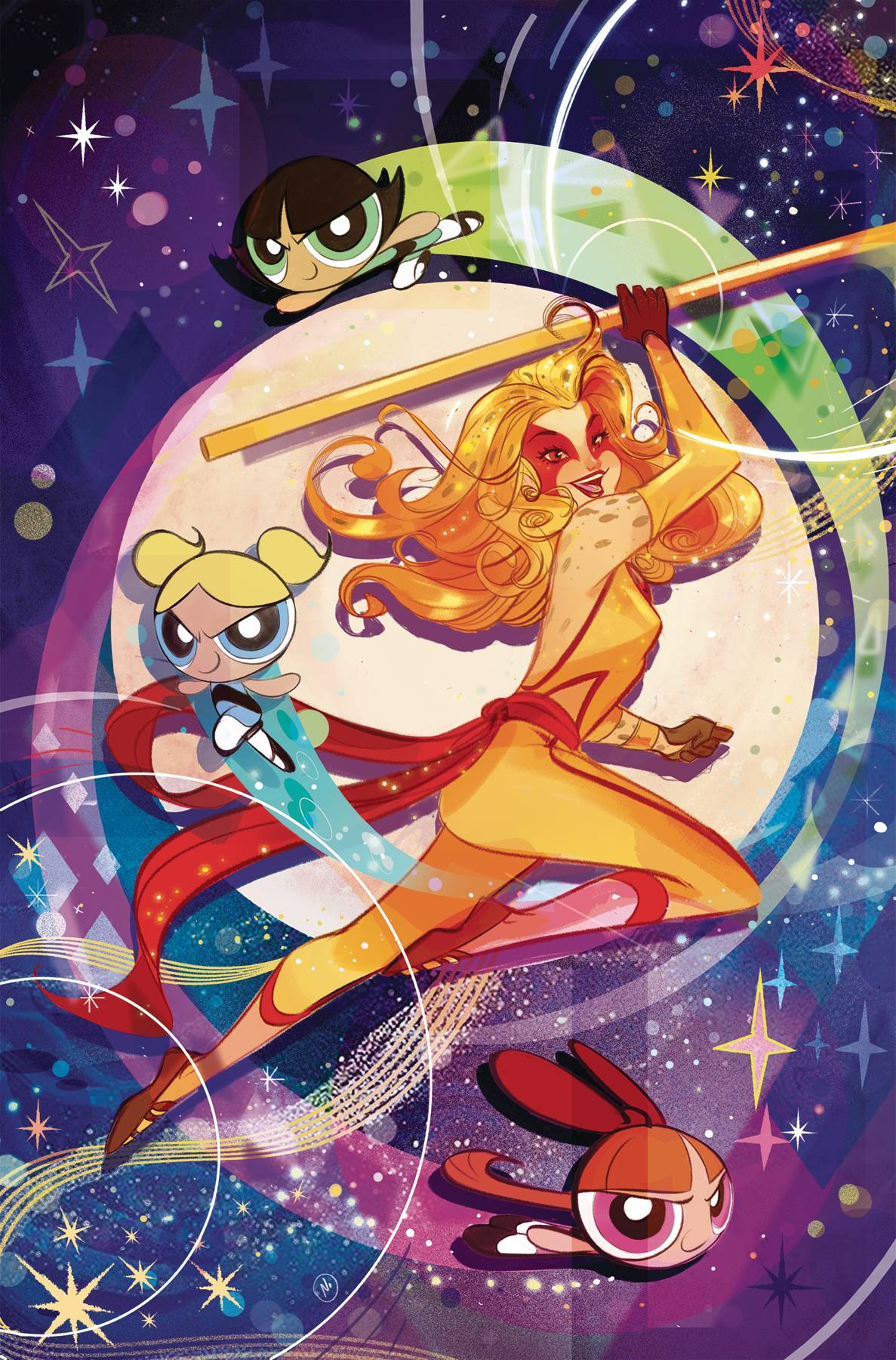 THUNDERCATS POWERPUFF GIRLS #1 CVR I 10 COPY INCV BALDARI VI