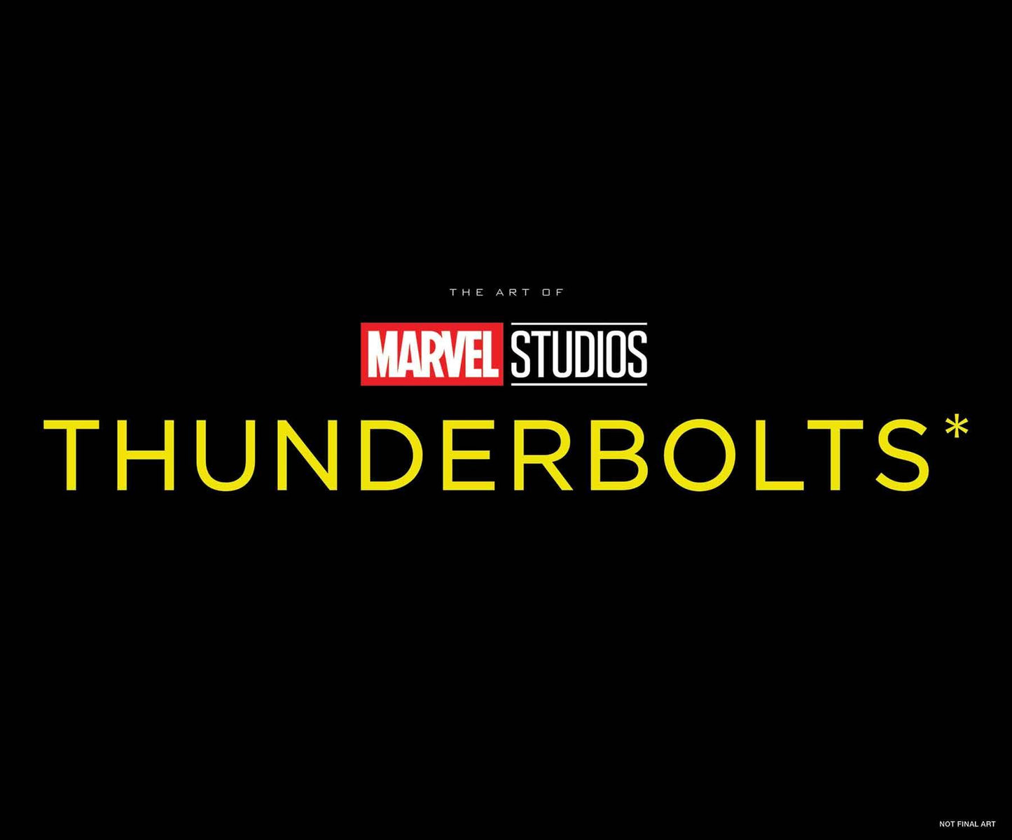 MARVEL STUDIOS THUNDERBOLTS THE ART OF THE MOVIE SLIPCASE HC