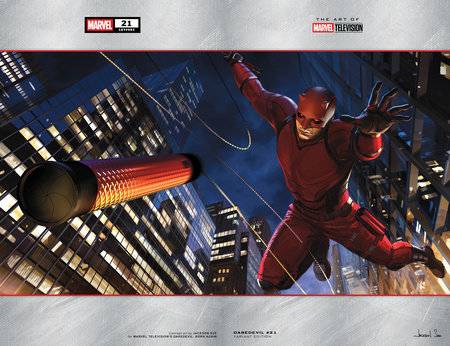 DAREDEVIL #21 JACKSON SZE MARVEL TELEVISION WRAPAROUND VAR
