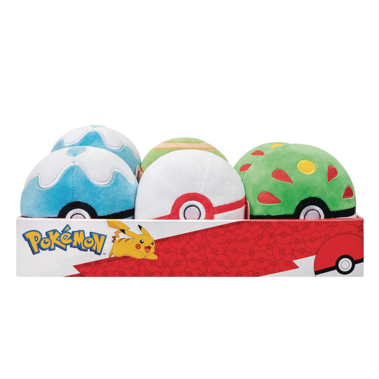 POKEMON 5IN POKEBALL PLUSH 6CT DIS (NET) (C: 1-1-2)