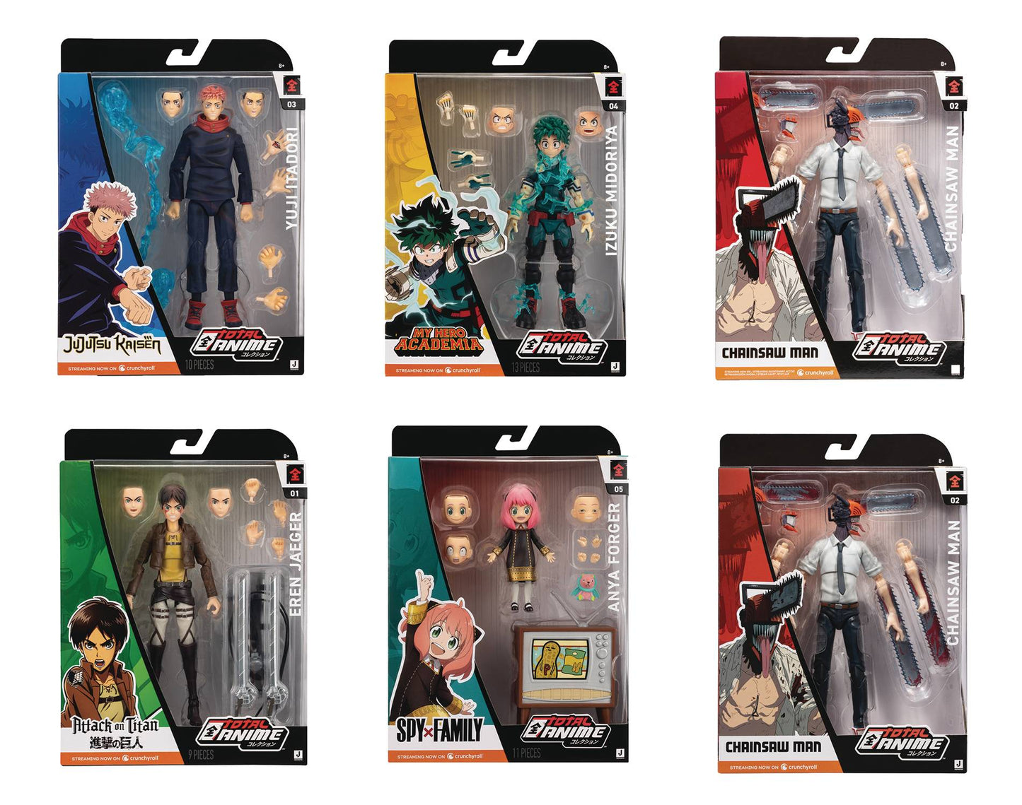 TOTAL ANIME 6-1/2IN AF 12PC ASST (NET) (C: 1-1-2)