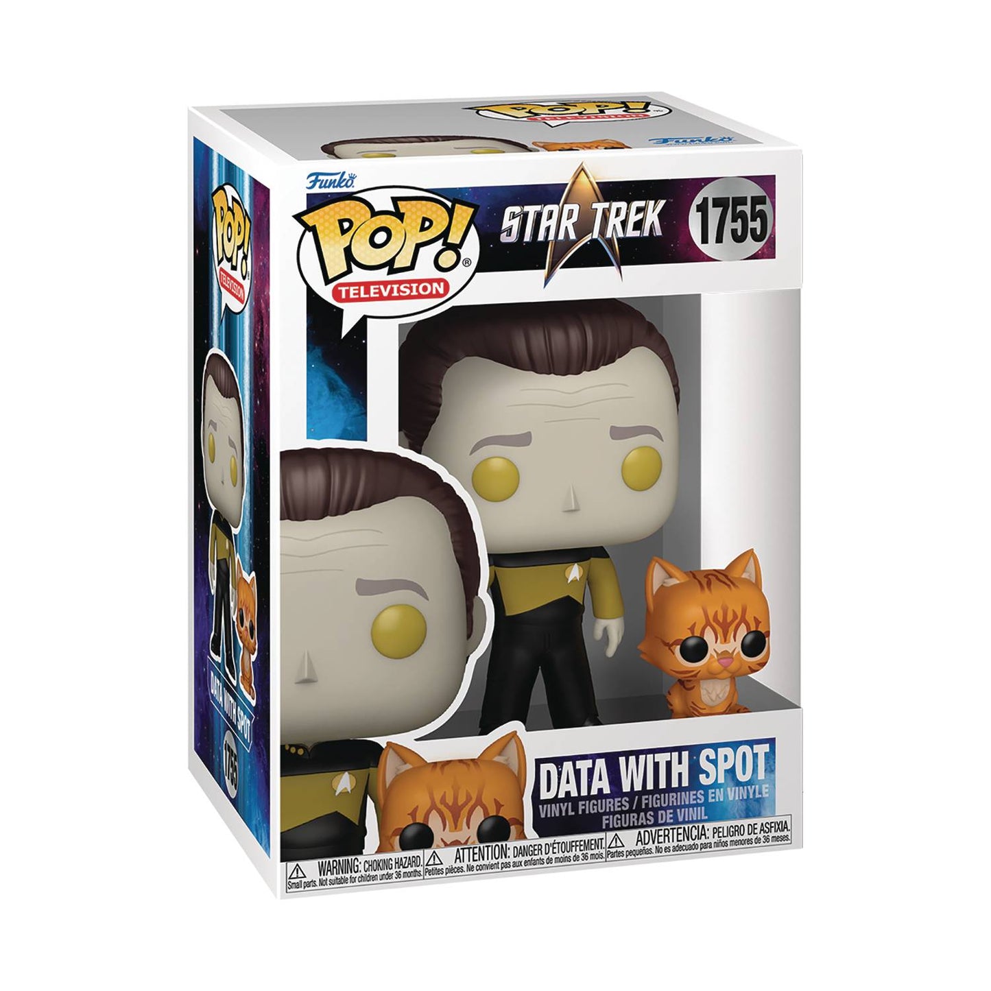POP&BUDDY STAR TREK DATA W SPOT FIG (C: 1-1-2)