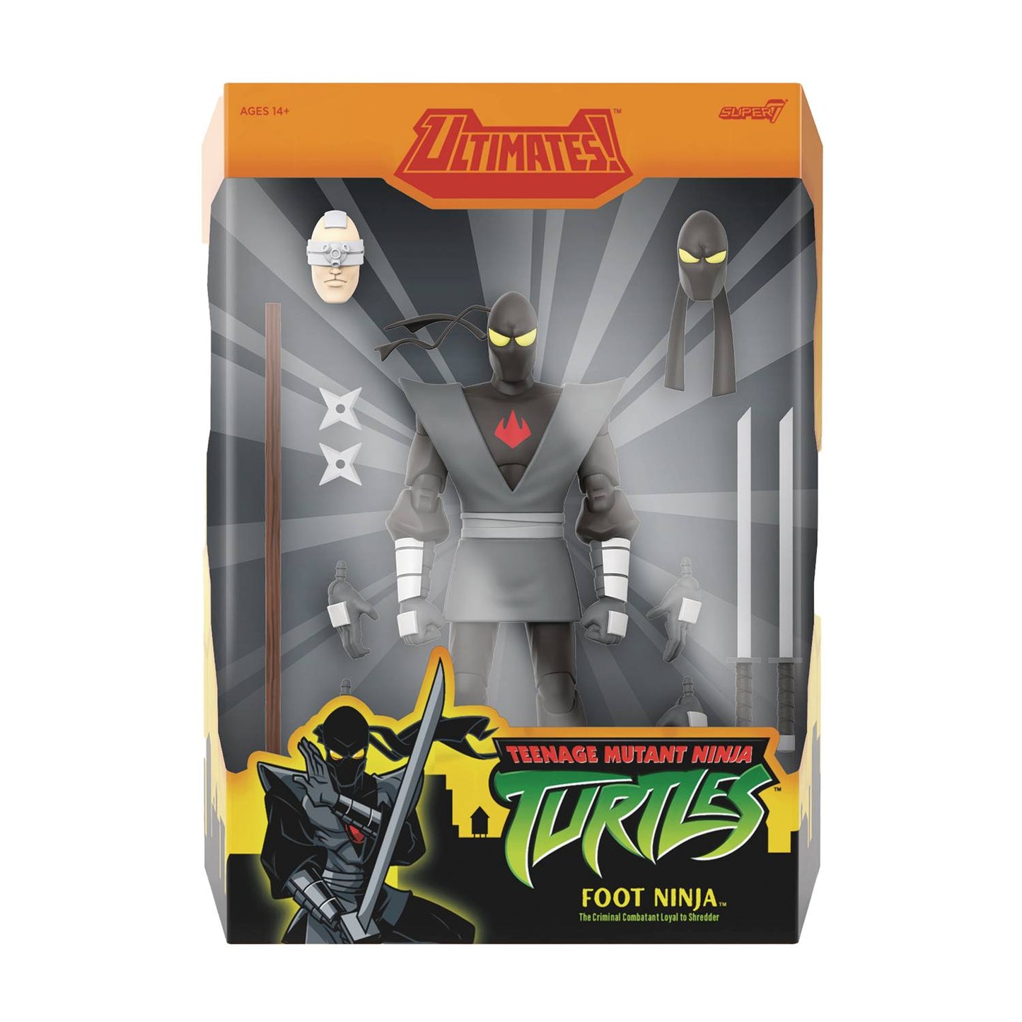 TMNT ULTIMATES WV13 FOOT NINJA AF (NET) (C: 1-1-2)