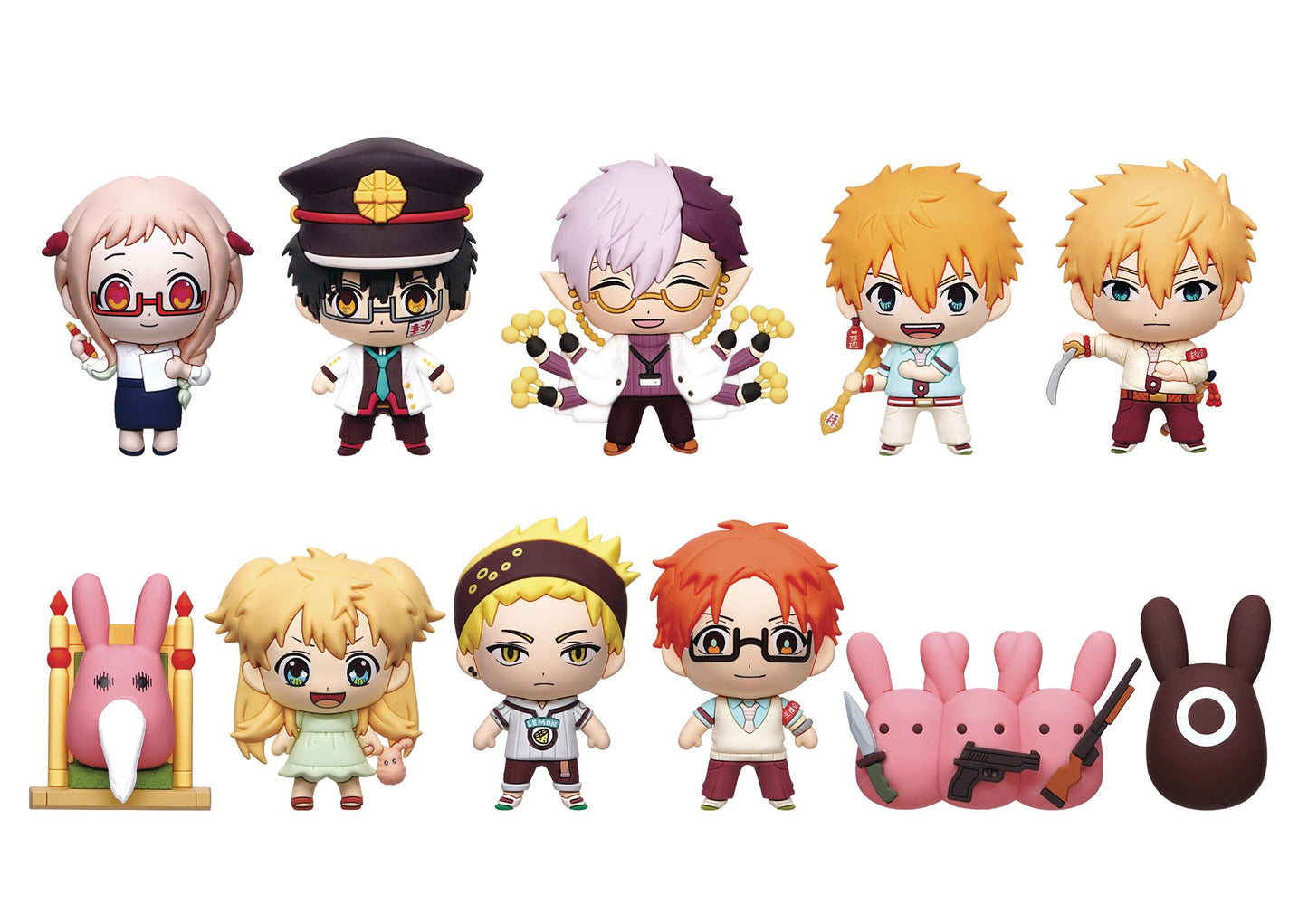 TOILET BOUND HANAKO-KUN SERIES 3 3D FOAM BAG CLIP BMB DS (NE