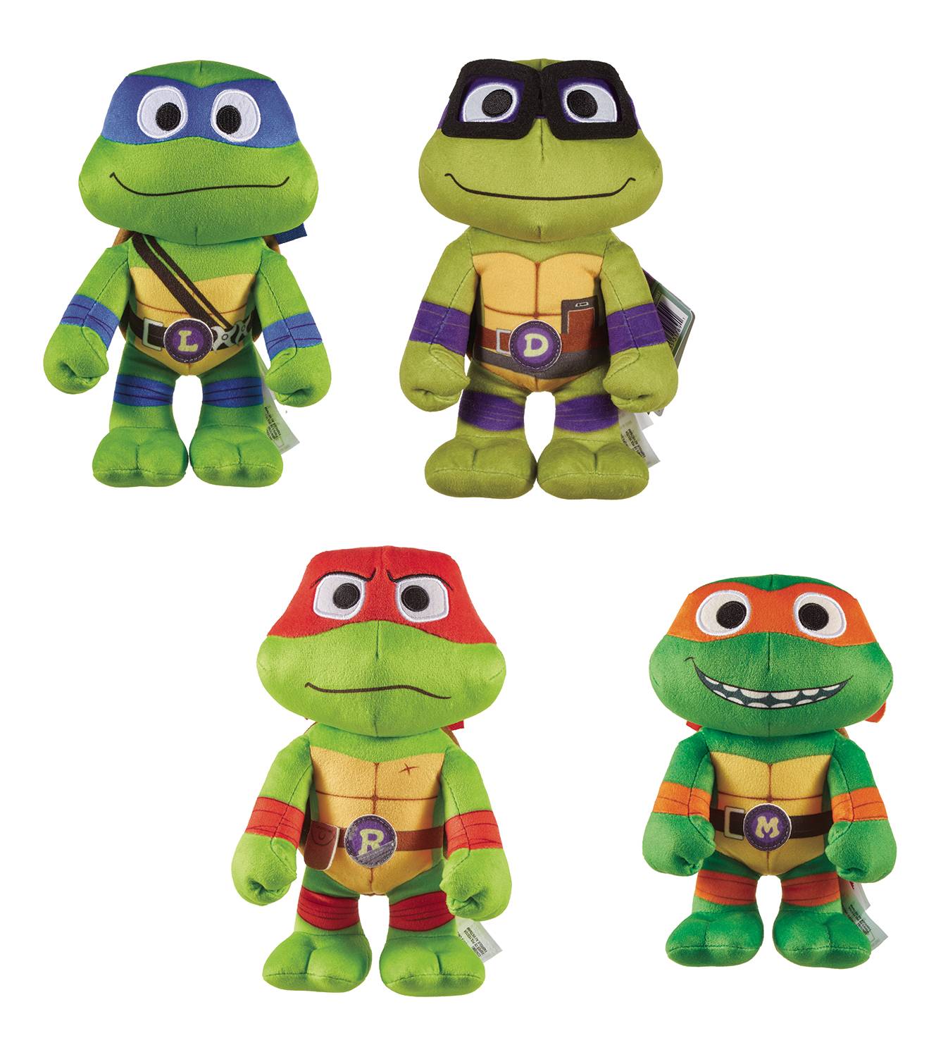 TMNT 8IN BASIC PLUSH ASST (NET) (C: 1-1-2)