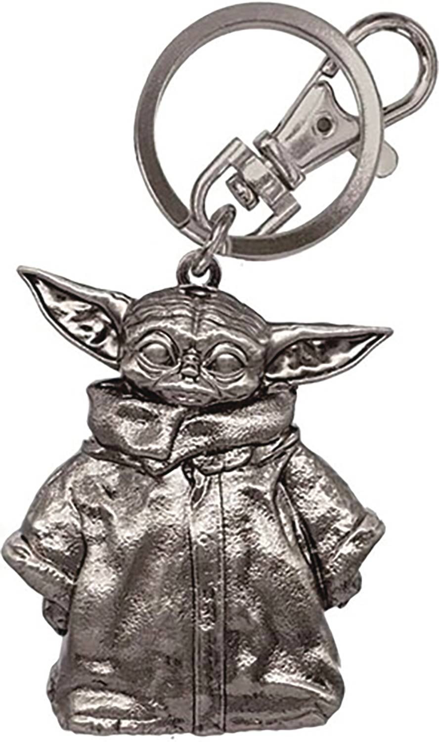 STAR WARS THE CHILD PEWTER KEYCHAIN (NET) (C: 1-1-2)