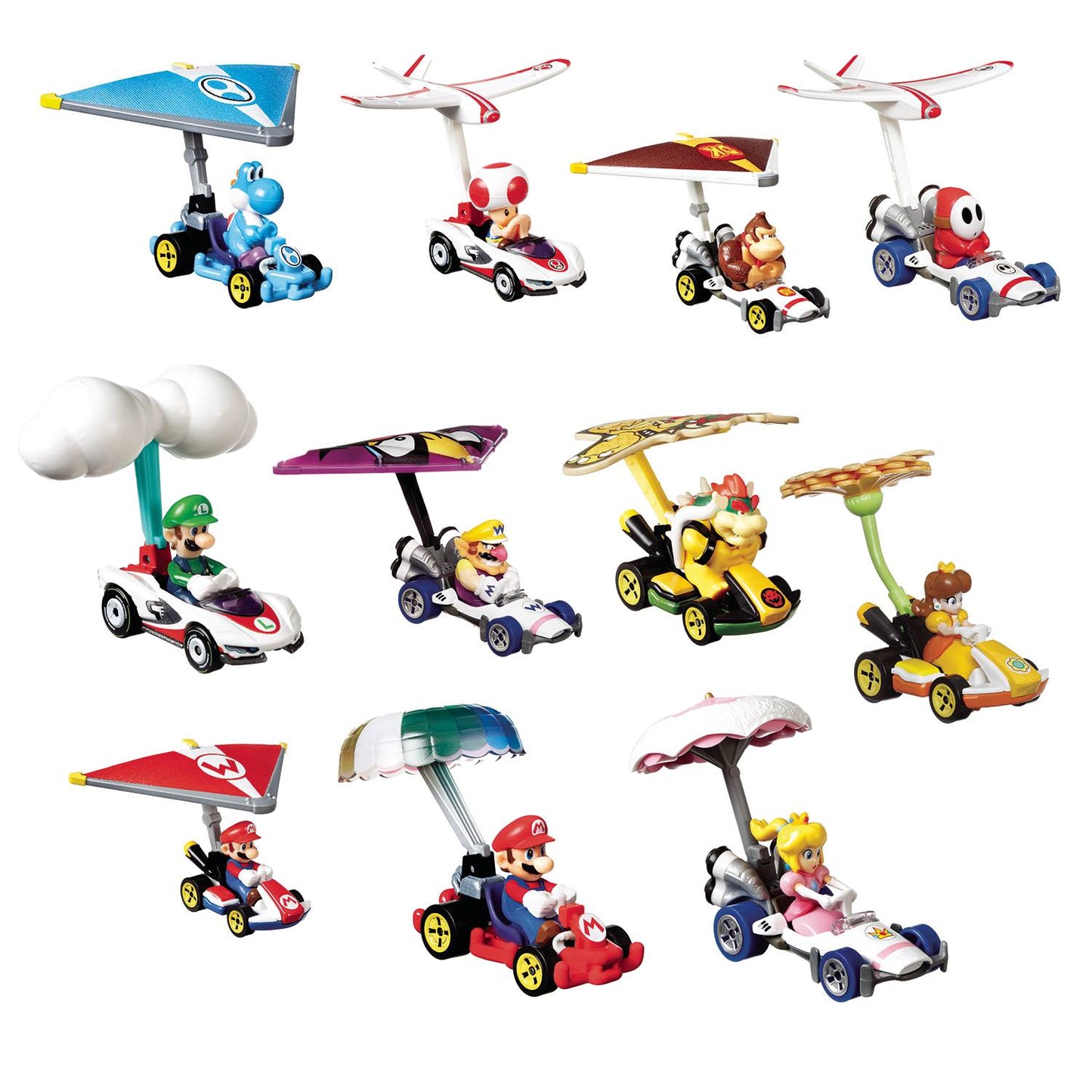 HOT WHEELS MARIO KART GLIDER ASST (NET) (C: 1-1-2)