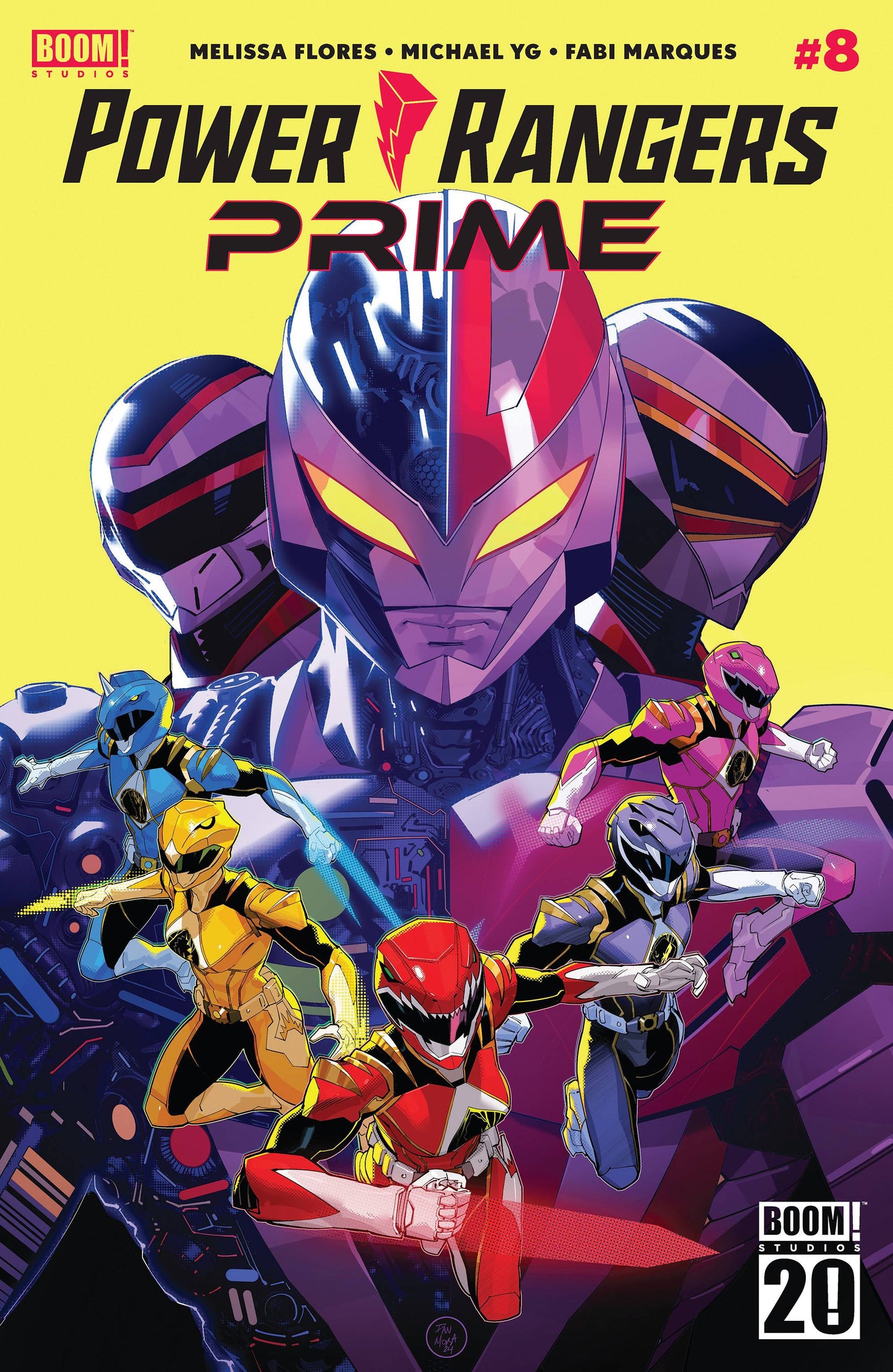 POWER RANGERS PRIME #8 CVR A MORA (C: 1-0-0)