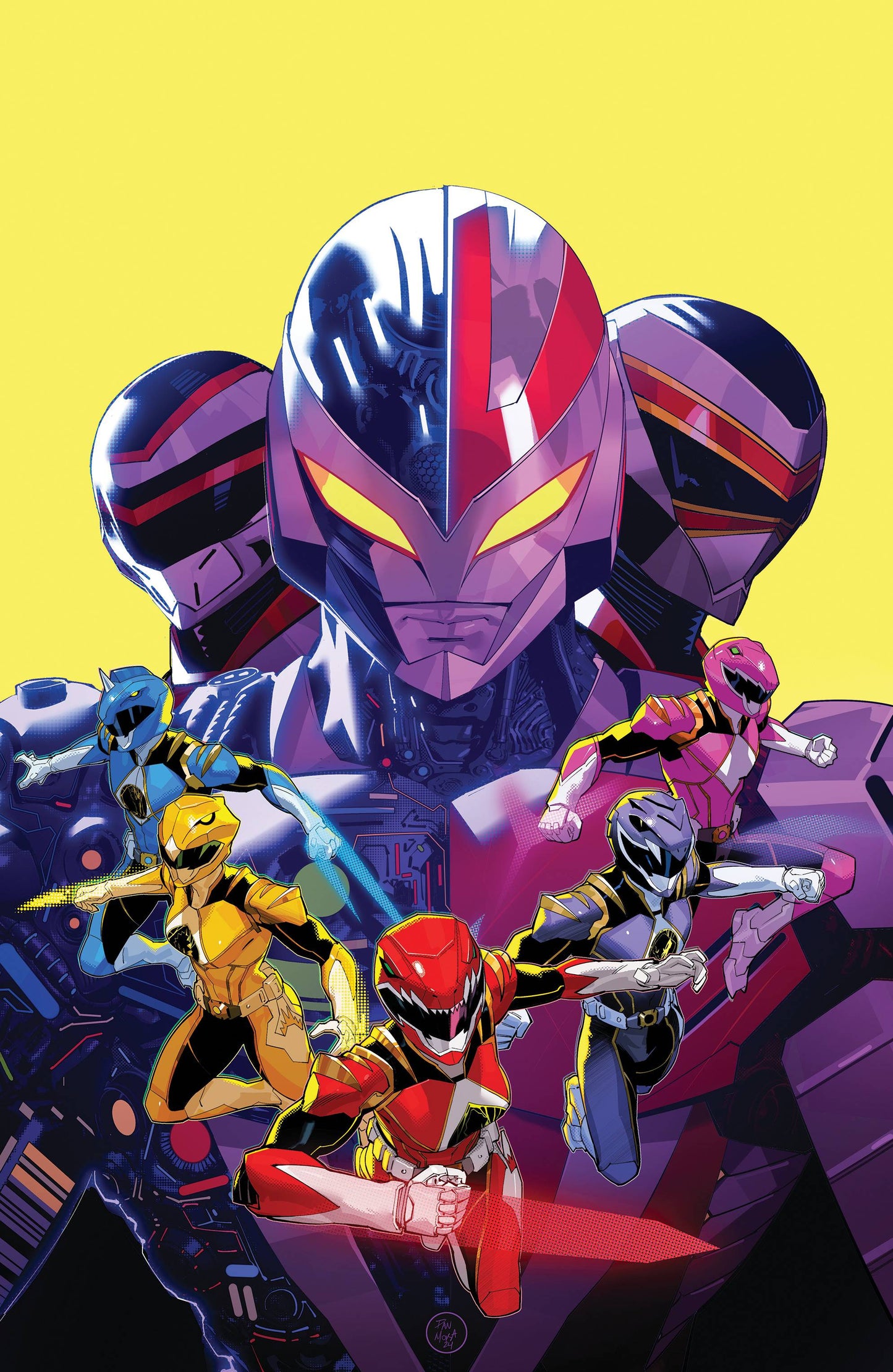 POWER RANGERS PRIME #8 CVR I UNLOCKABLE MORA VIR (C: 1-0-0)