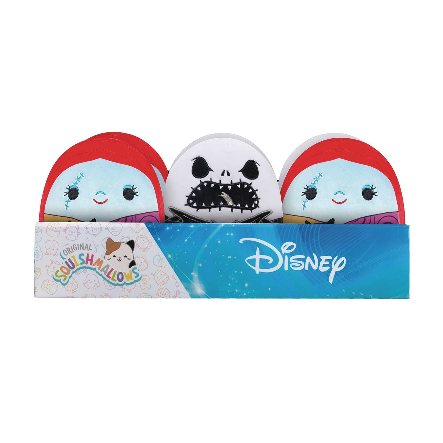SQUISHMALLOWS DISNEY NBX 8IN PLUSH 6PC DIS (NET) (C: 1-1-2)
