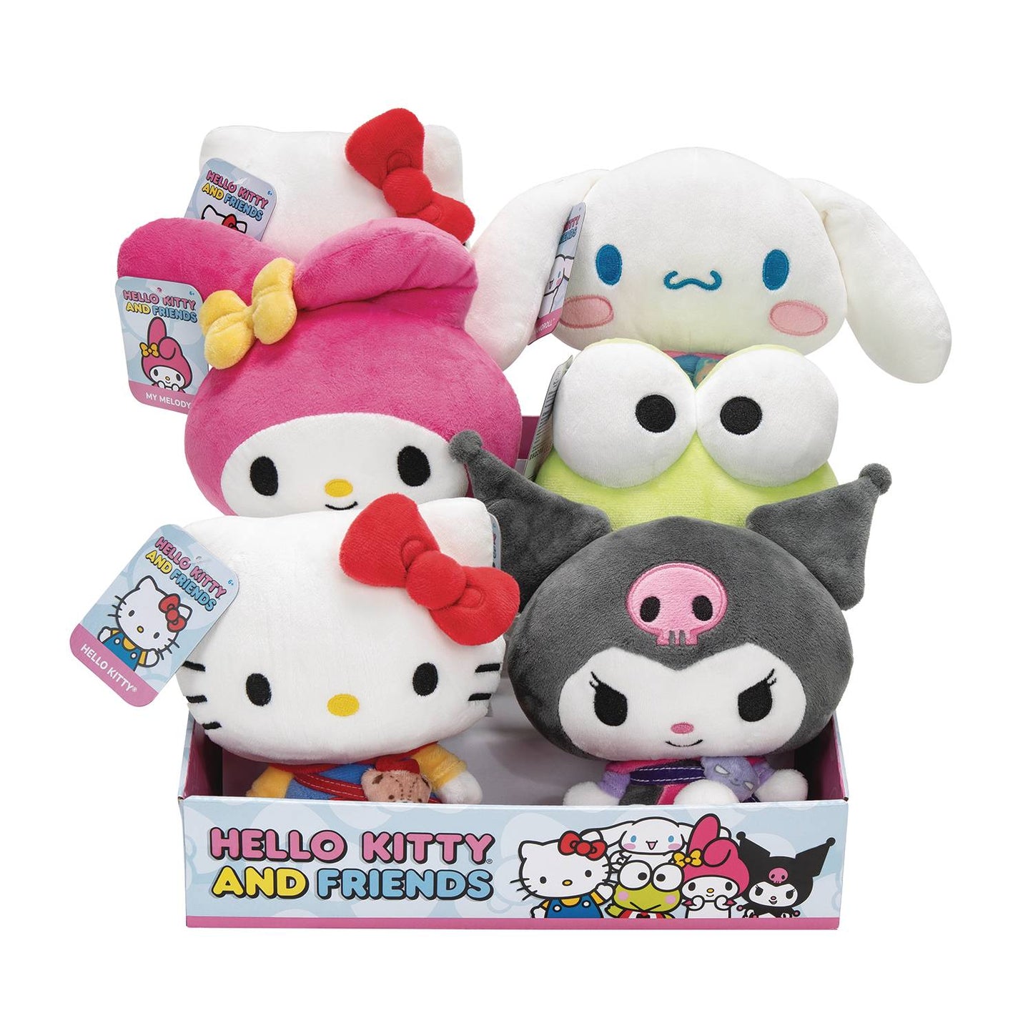 HELLO KITTY & FRIENDS 8IN PLUSH 6PC DIS (NET) (C: 1-1-2)