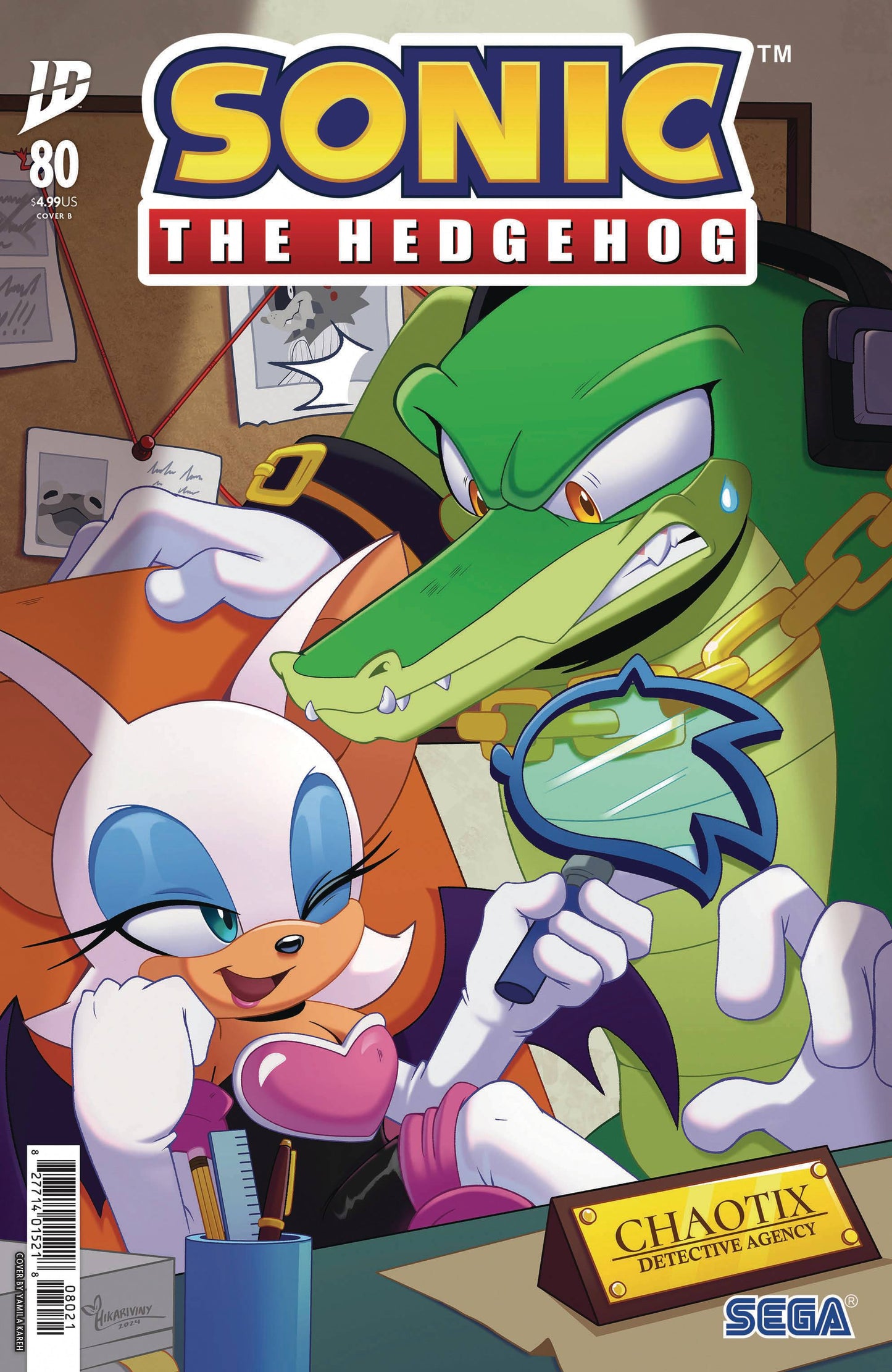 SONIC THE HEDGEHOG #80 CVR B KAREH