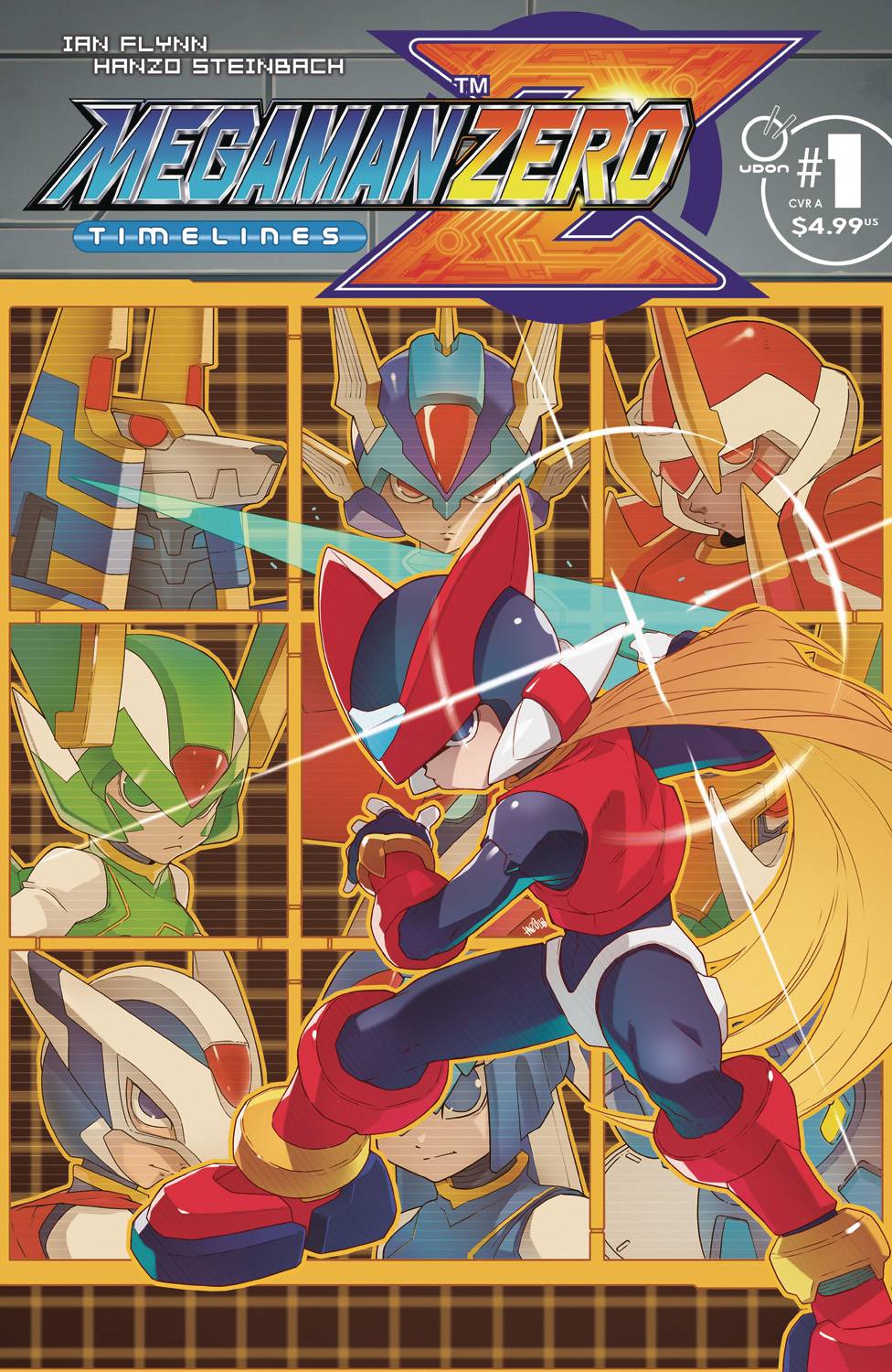 MEGA MAN ZERO TIMELINES #1 CVR A STEINBACH (C: 0-1-2)