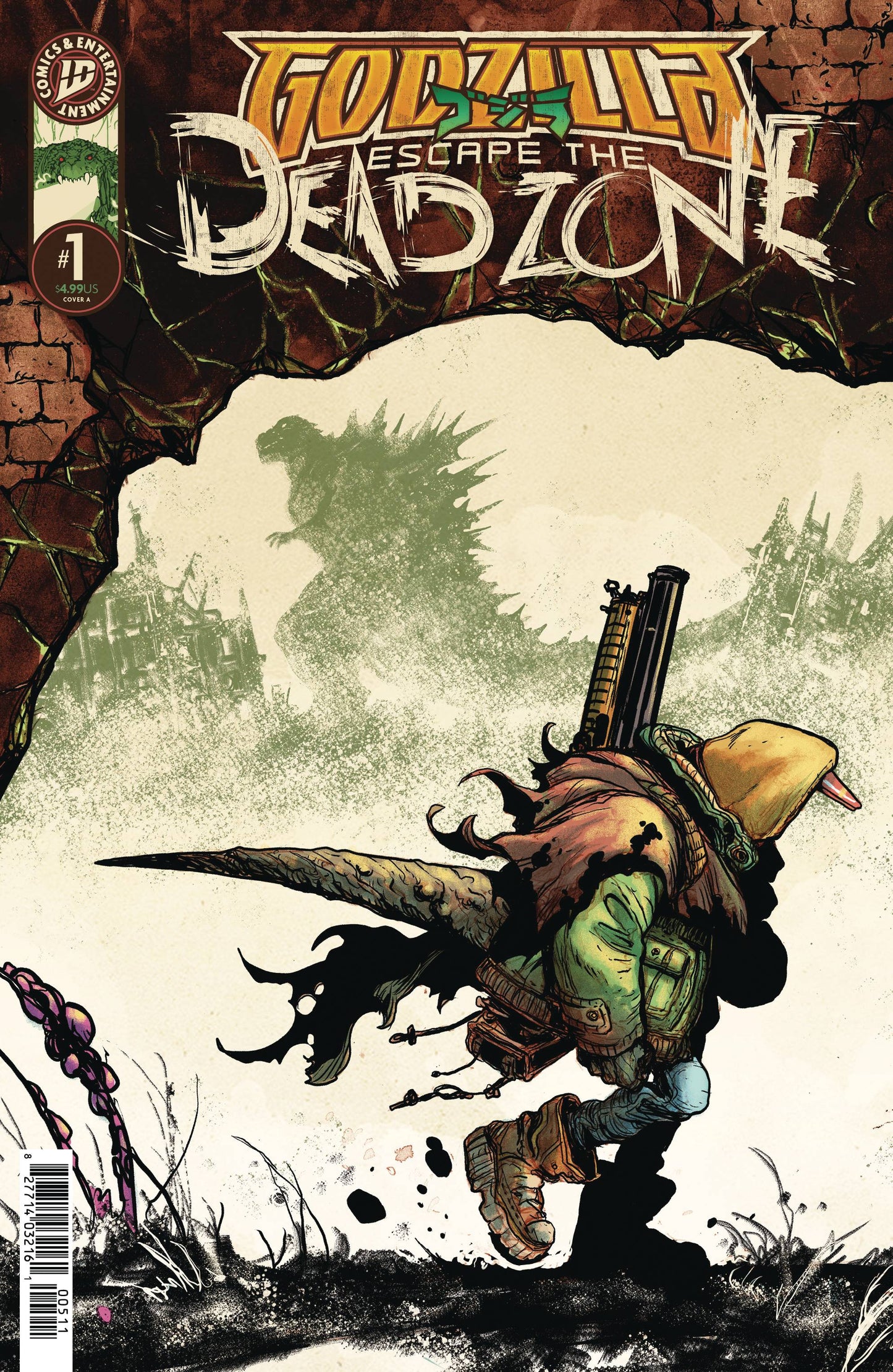 GODZILLA ESCAPE DEADZONE #1 CVR A TUNICA