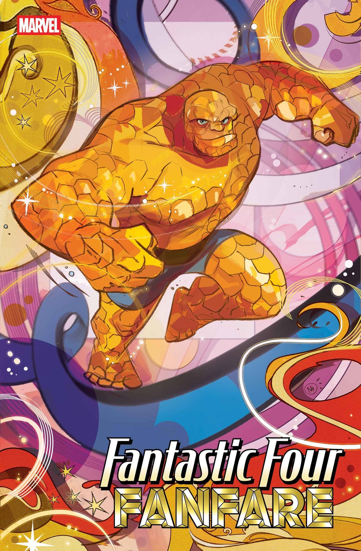 FANTASTIC FOUR FANFARE #3 BALDARI 4-PART CONNECT VAR