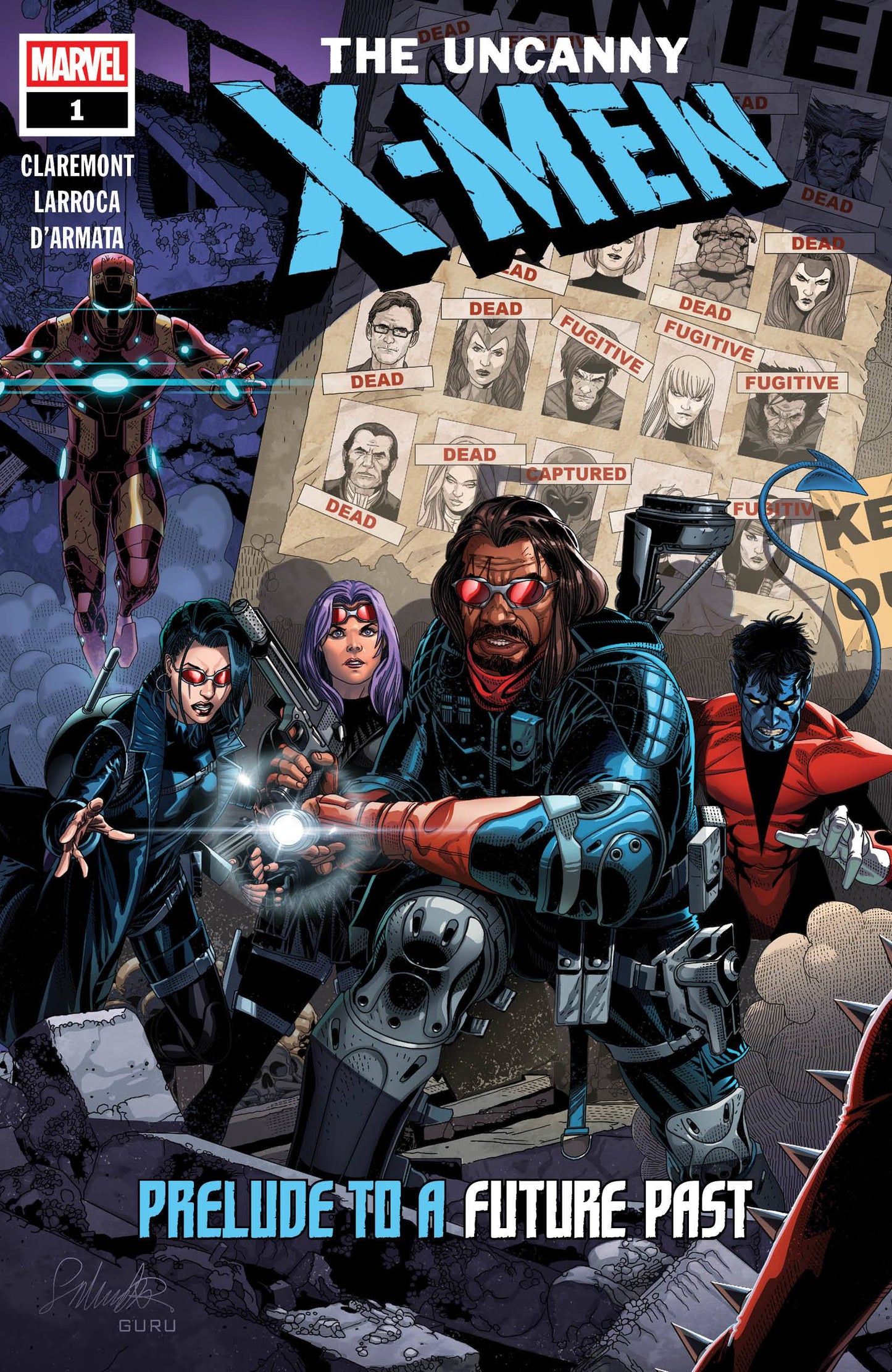 X-MEN BY CHRIS CLAREMONT PRELUDE TO A FUTURE PAST #1