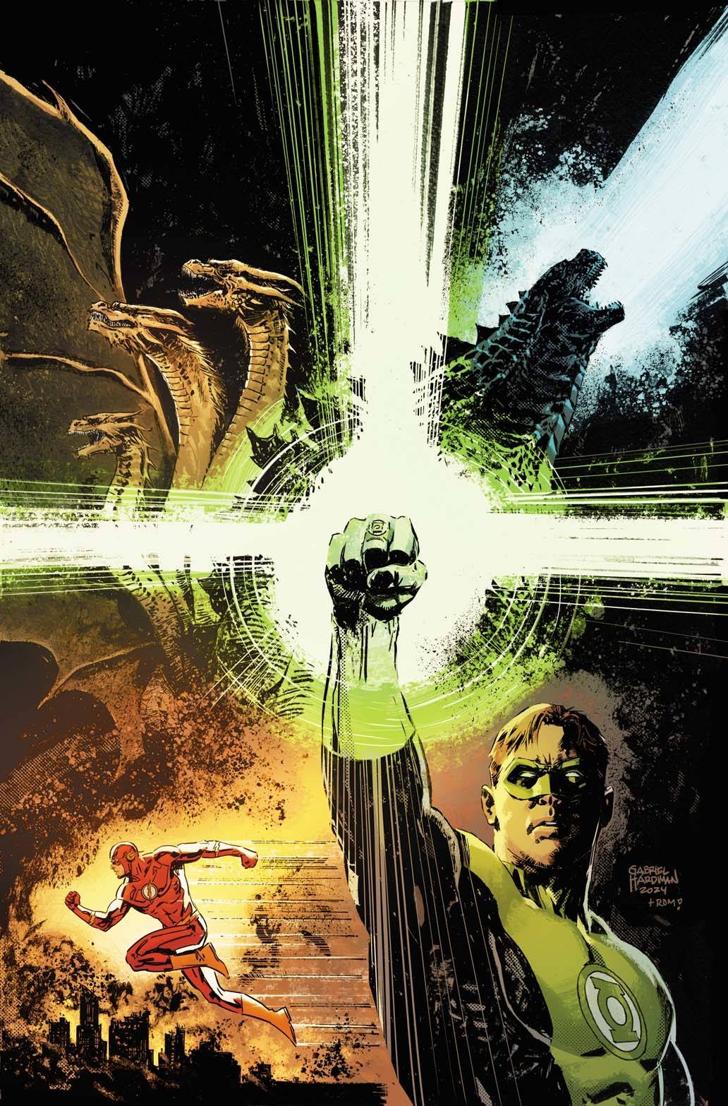 JUSTICE LEAGUE VS GODZILLA VS KONG 2 #1 (OF 7) CVR D HARDMAN