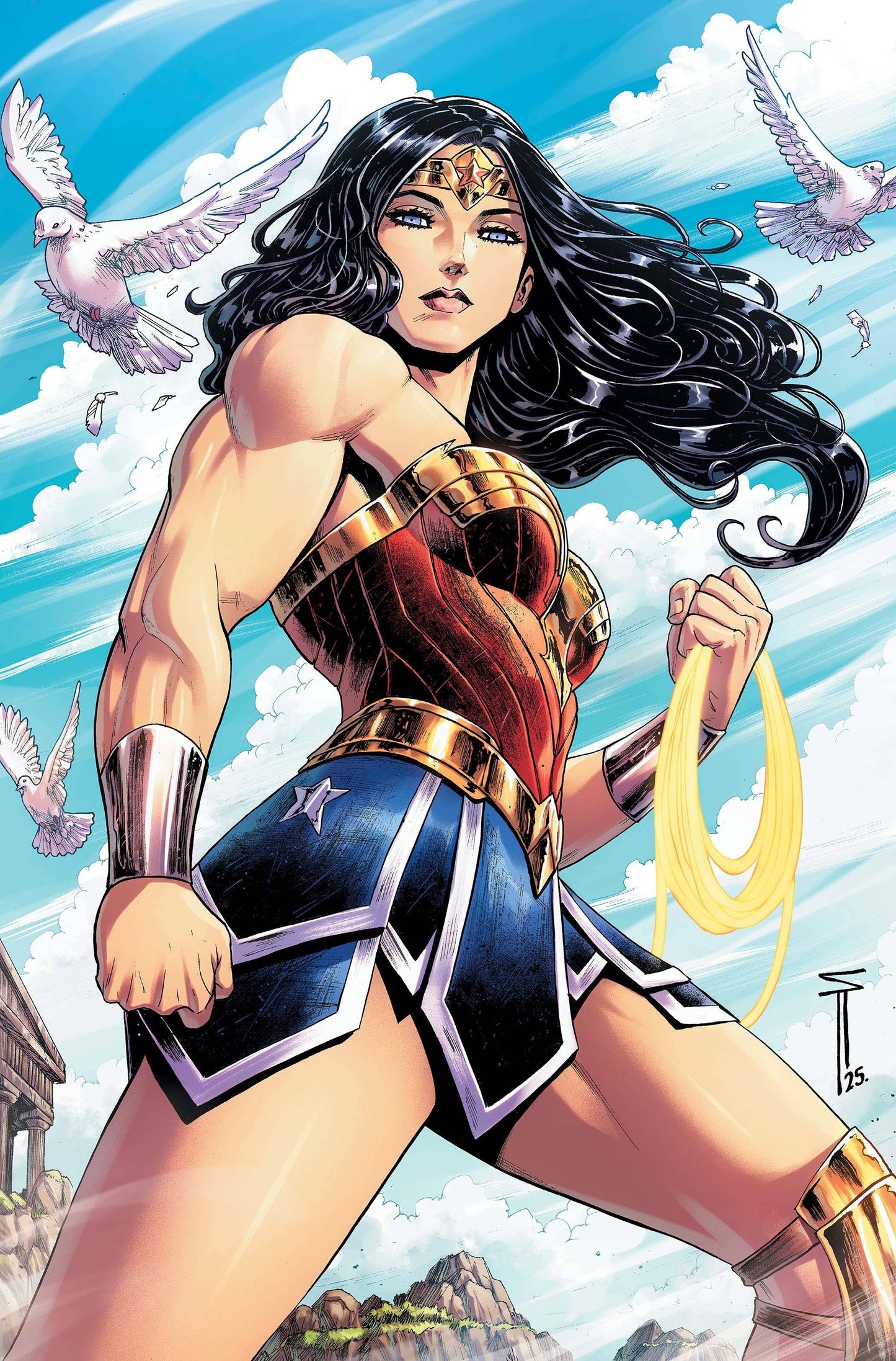WONDER WOMAN #22 CVR F INC 1:25 SERG ACUNA CSV