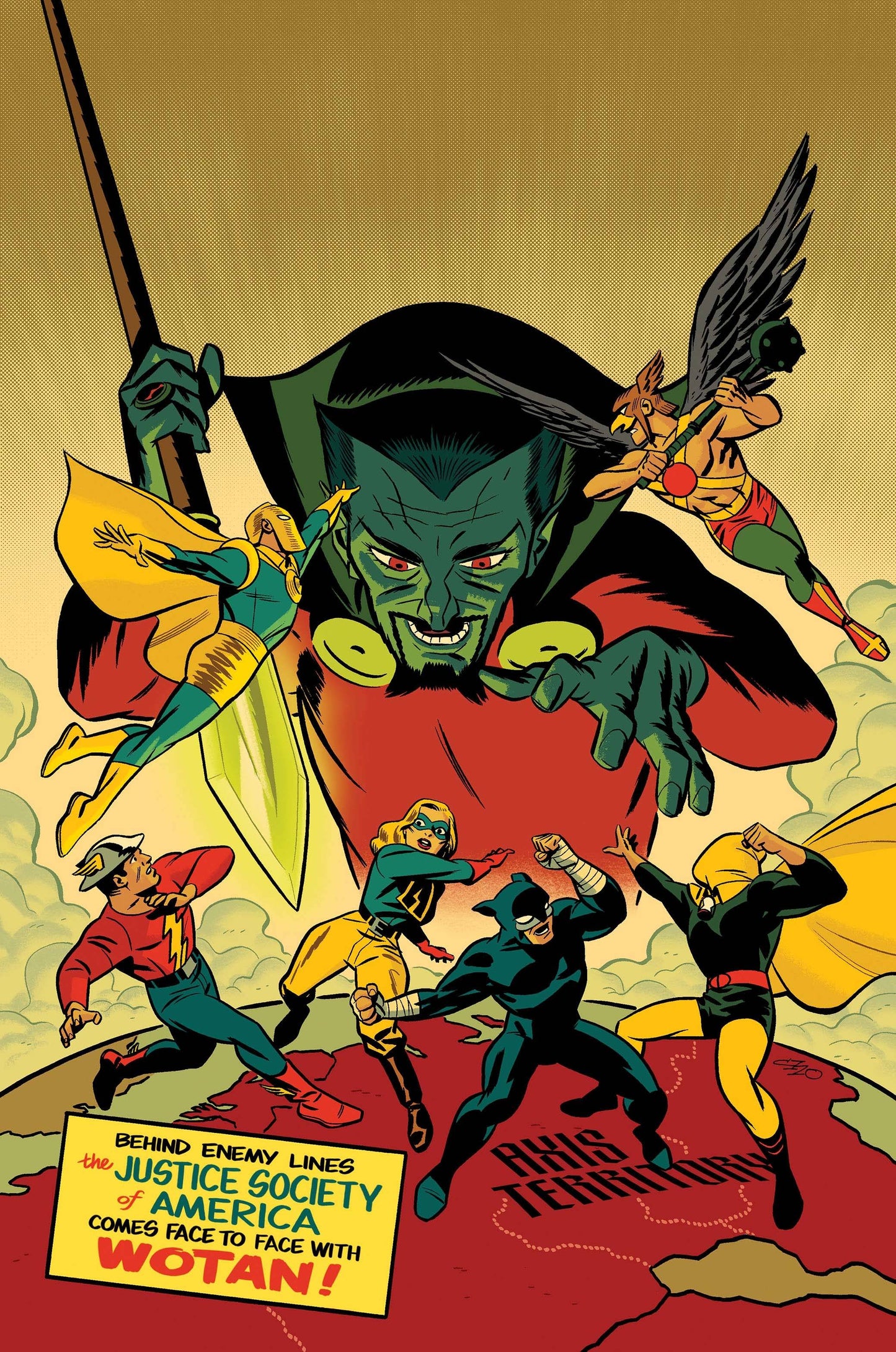 JSA #8 CVR A MICHAEL CHO