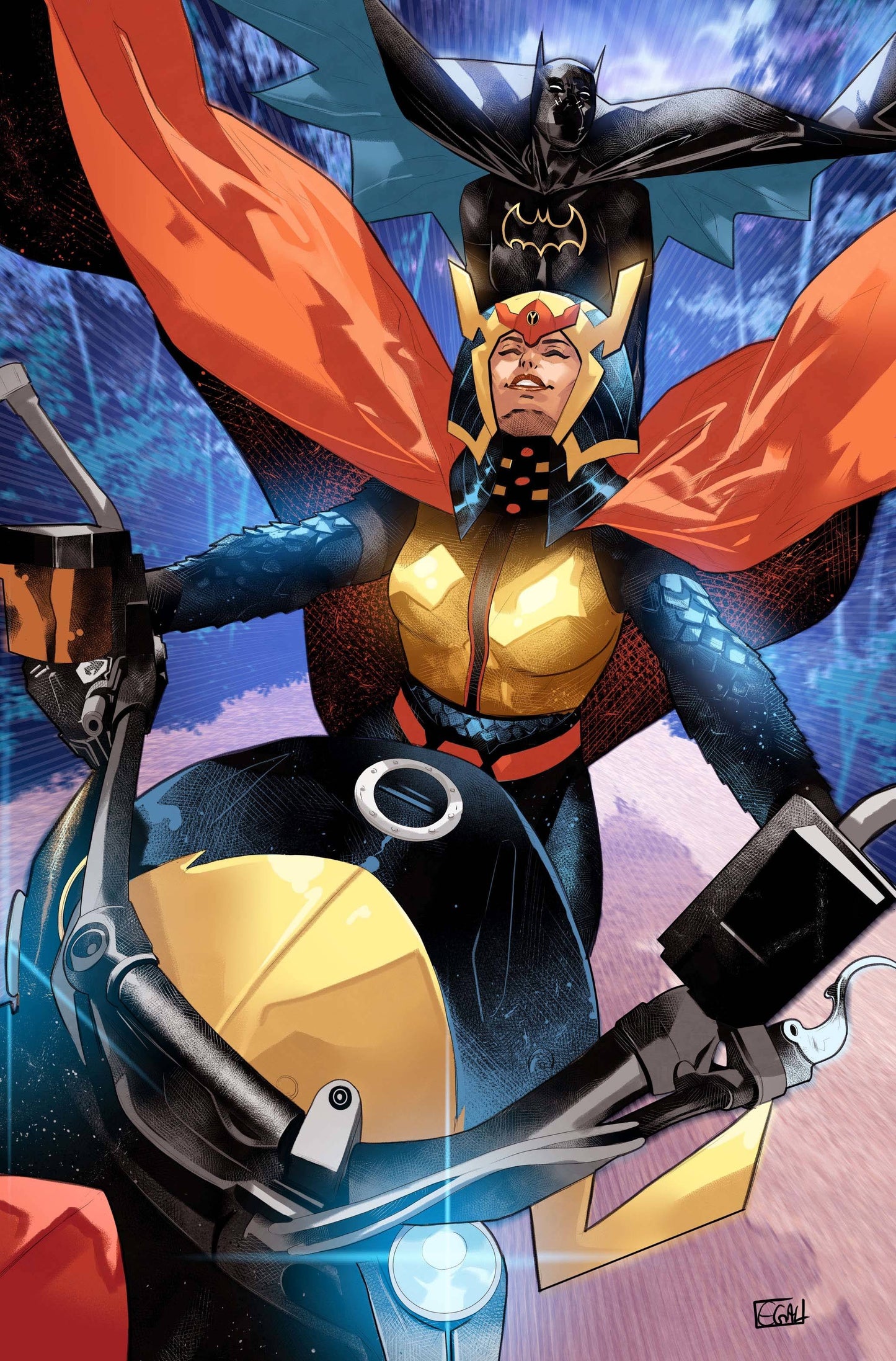 BIRDS OF PREY #22 CVR E INC 1:25 EDWIN GALMON CSV