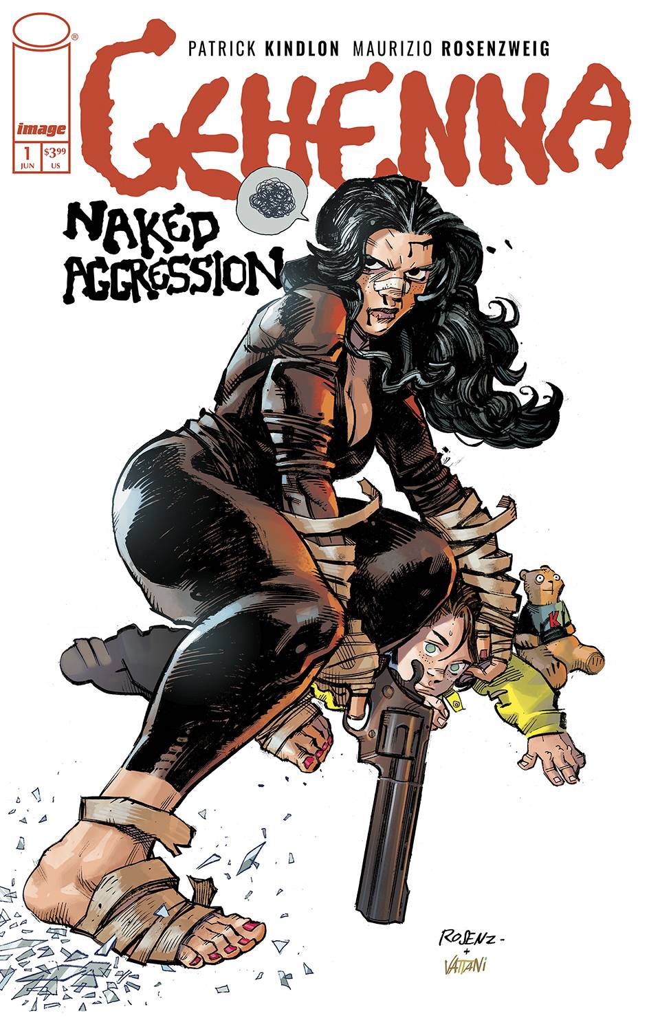 GEHENNA NAKED AGGRESSION #1 (OF 4) CVR A MAURIZIO ROSENZWEIG