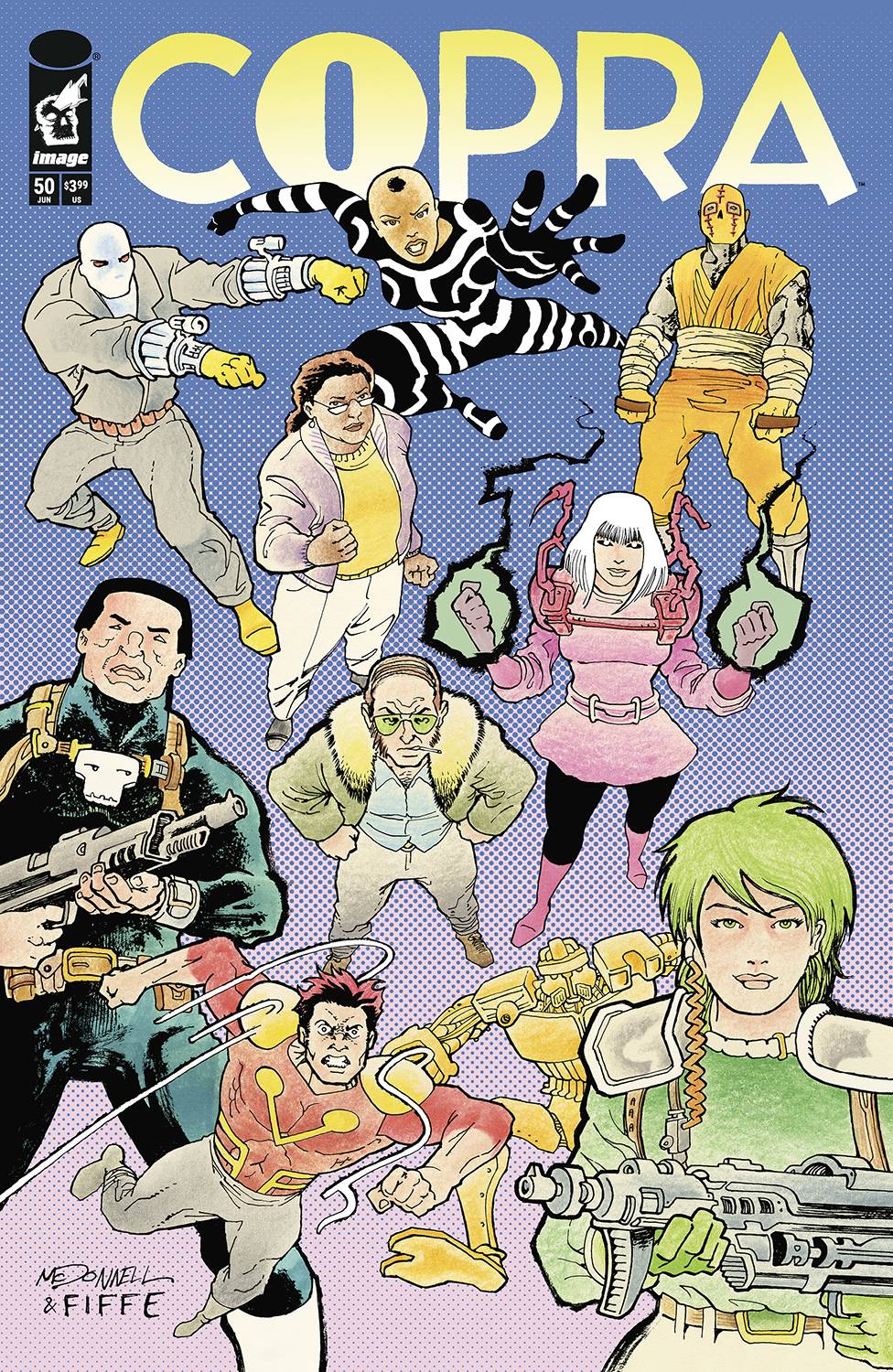 COPRA #50 CVR B INC 1:15 LUKE MCDONNELL & MICHEL FIFFE VAR