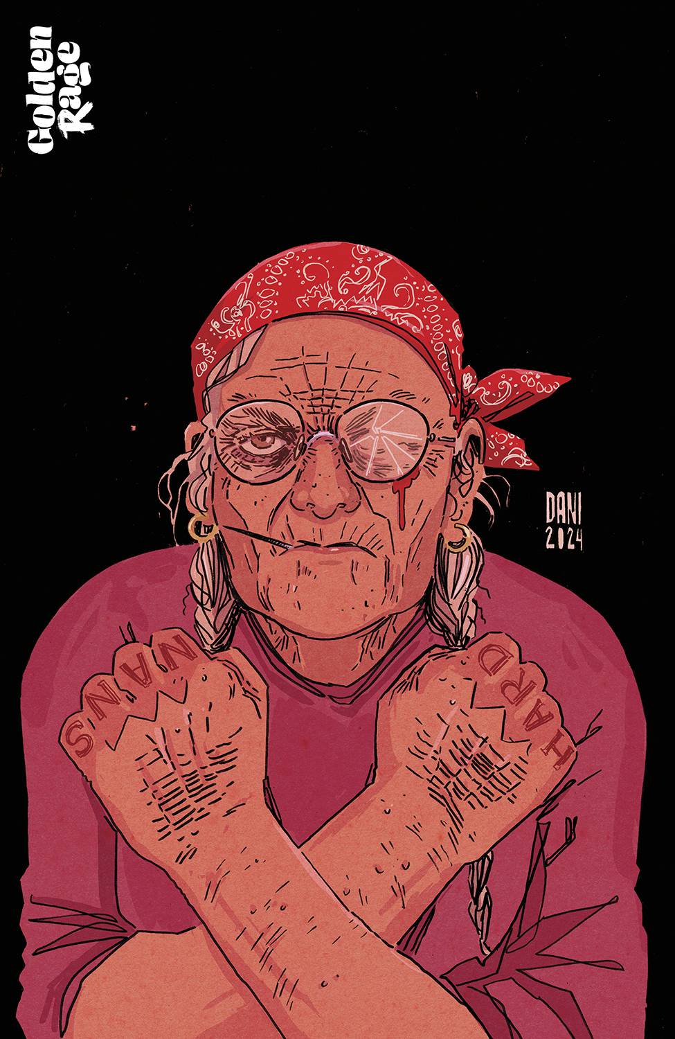 GOLDEN RAGE MOTHER KNOWS BEST #3 (OF 5) CVR B DANI DODGSON