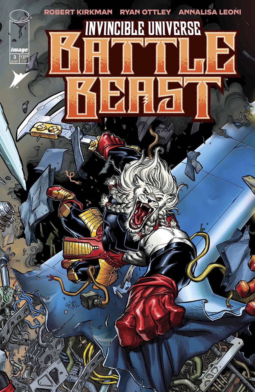 INVINCIBLE UNIVERSE BATTLE BEAST #3 CVR C INC 1:10 SU